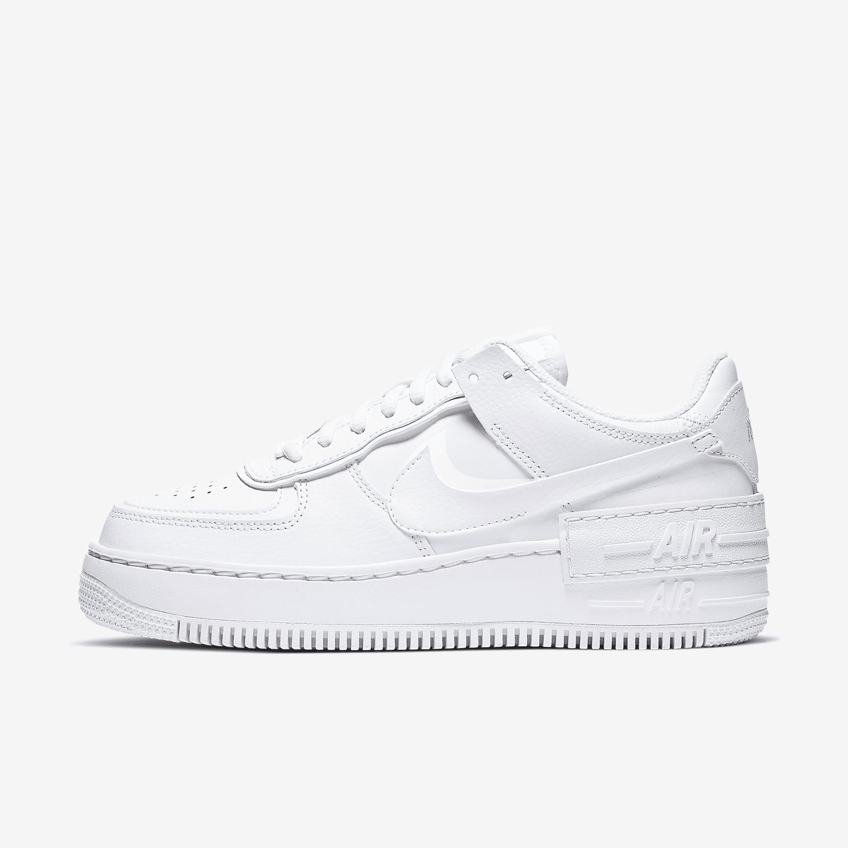 Nike Womens Air Force 1 Shadow Shoes | CI0919-100 Product Image
