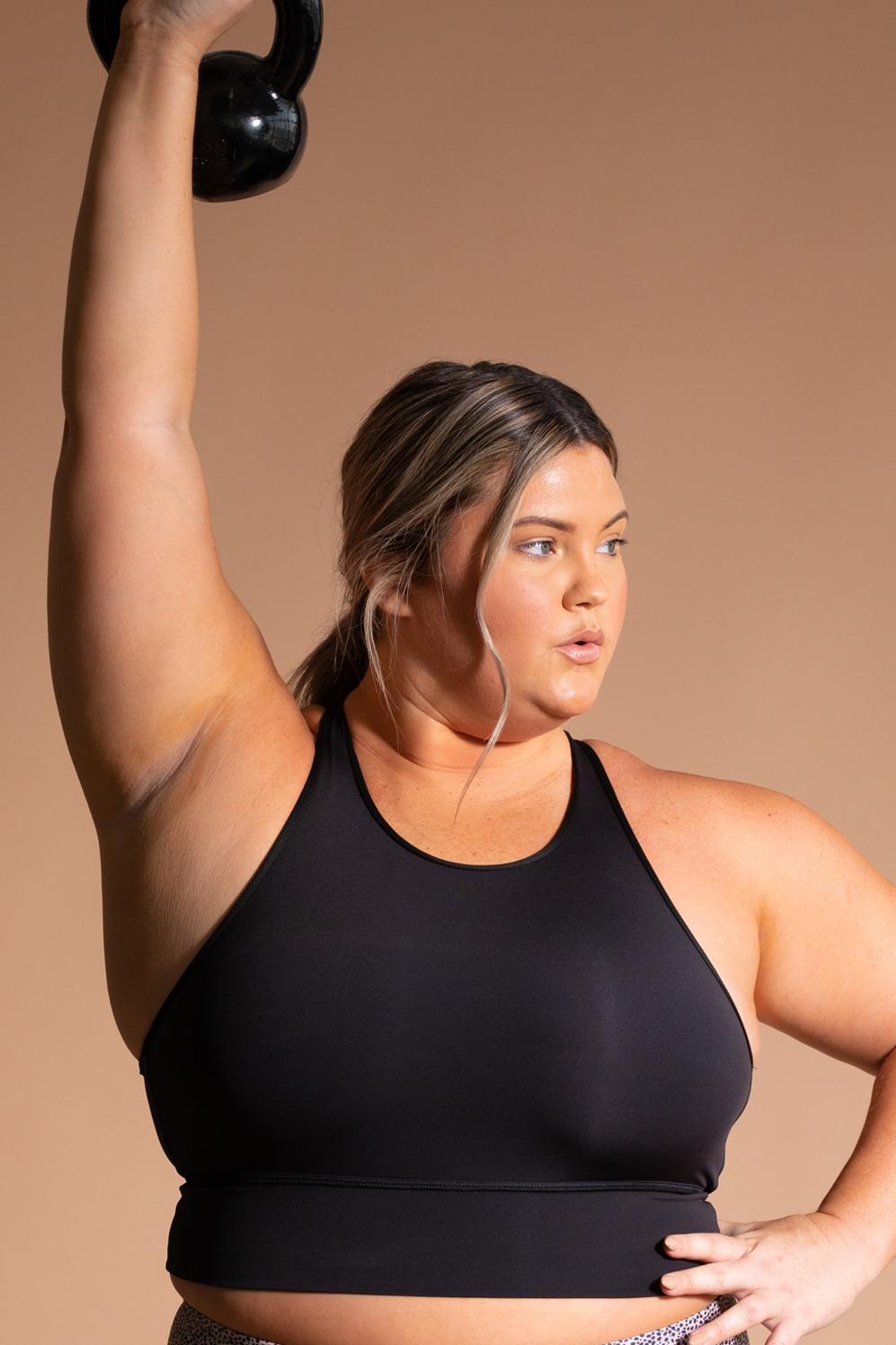 Rae Sports Bra - Black Female Product Image