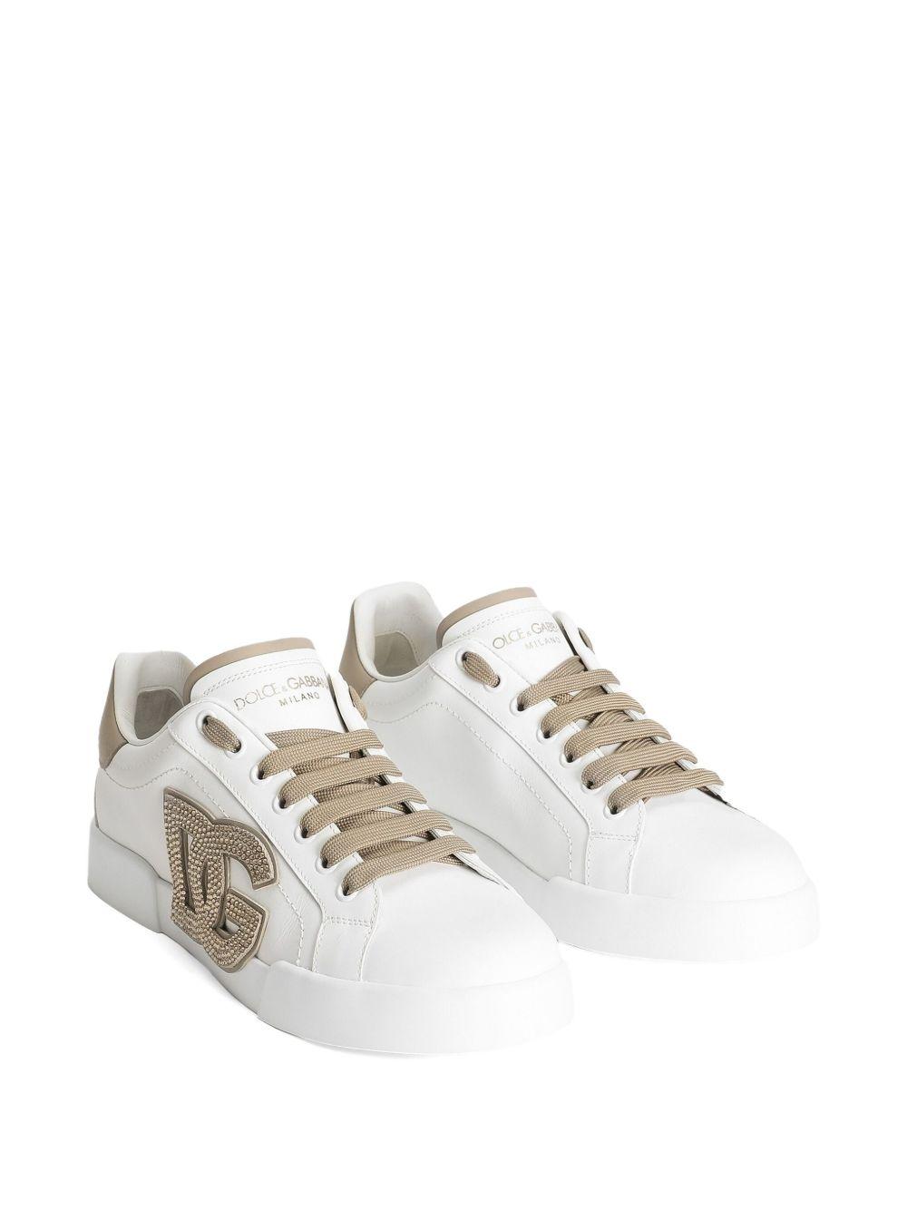 Portofino logo-embellished low-top sneakers Product Image