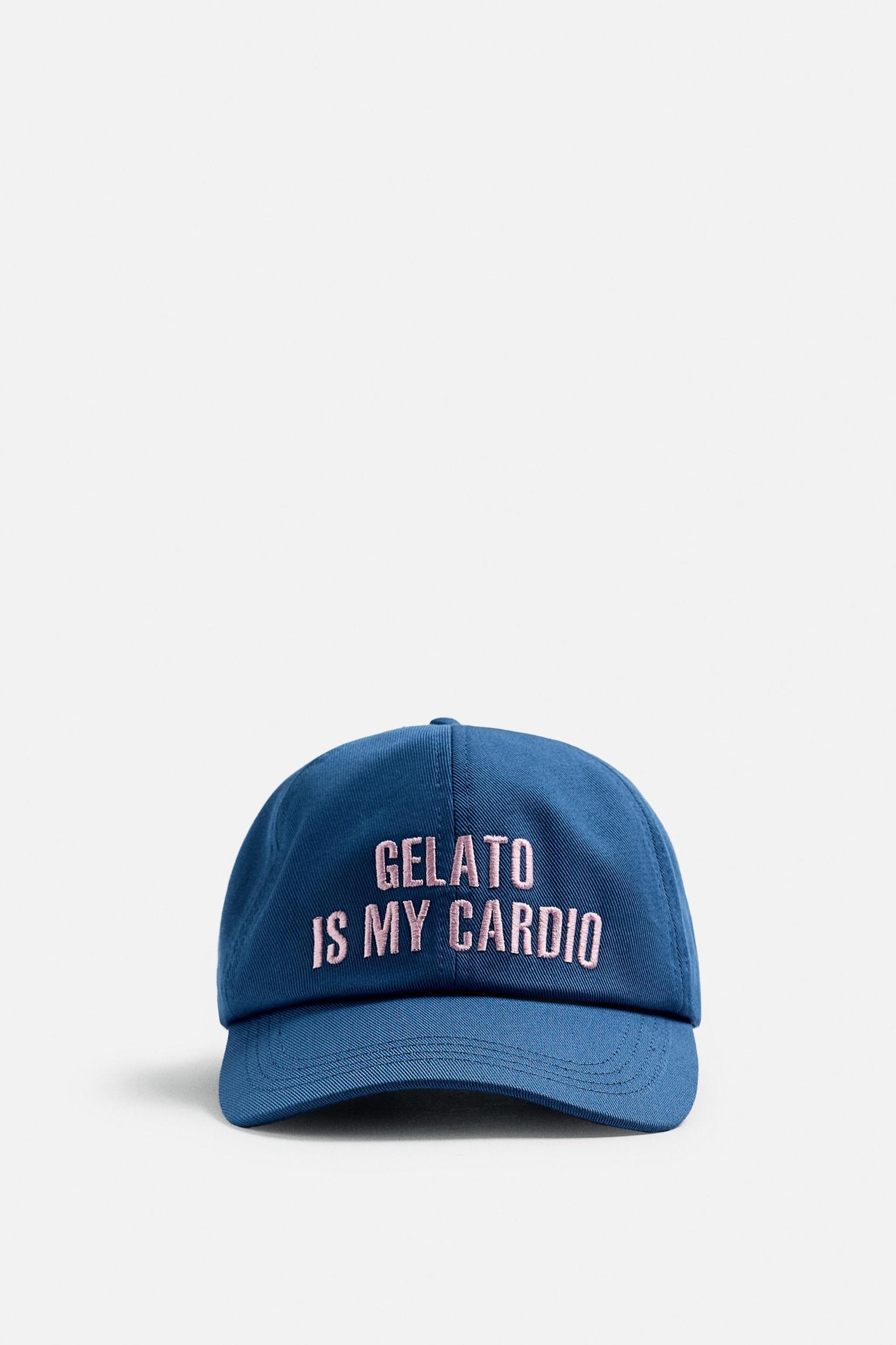 EMBROIDERED TEXT CAP Product Image