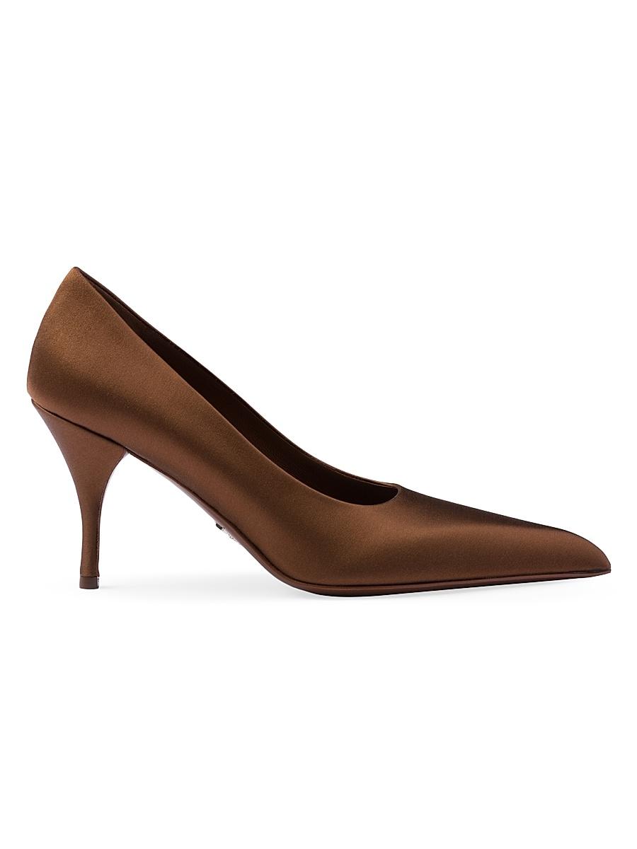 Prada Womens Satin Pumps Product Image
