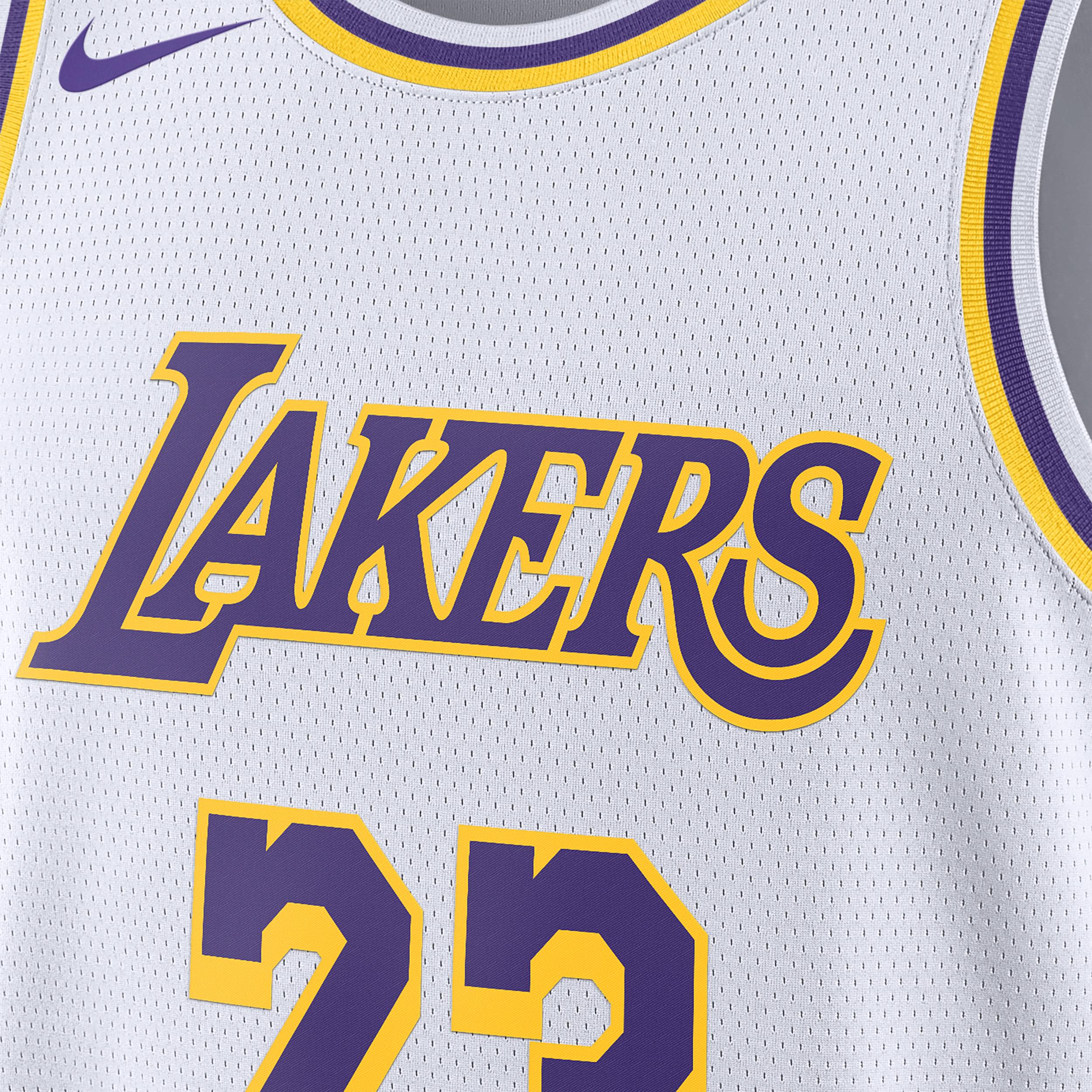 LeBron James Los Angeles Lakers 2022/23 Association Edition Nike Mens Dri-FIT NBA Swingman Jersey | DN2081-103 Product Image