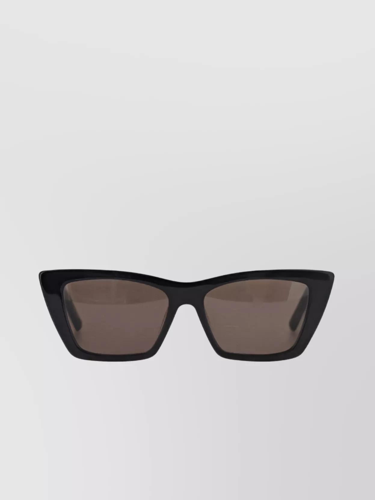 SAINT LAURENT Mica Cat-eye Acetate Sunglasses In Black Product Image
