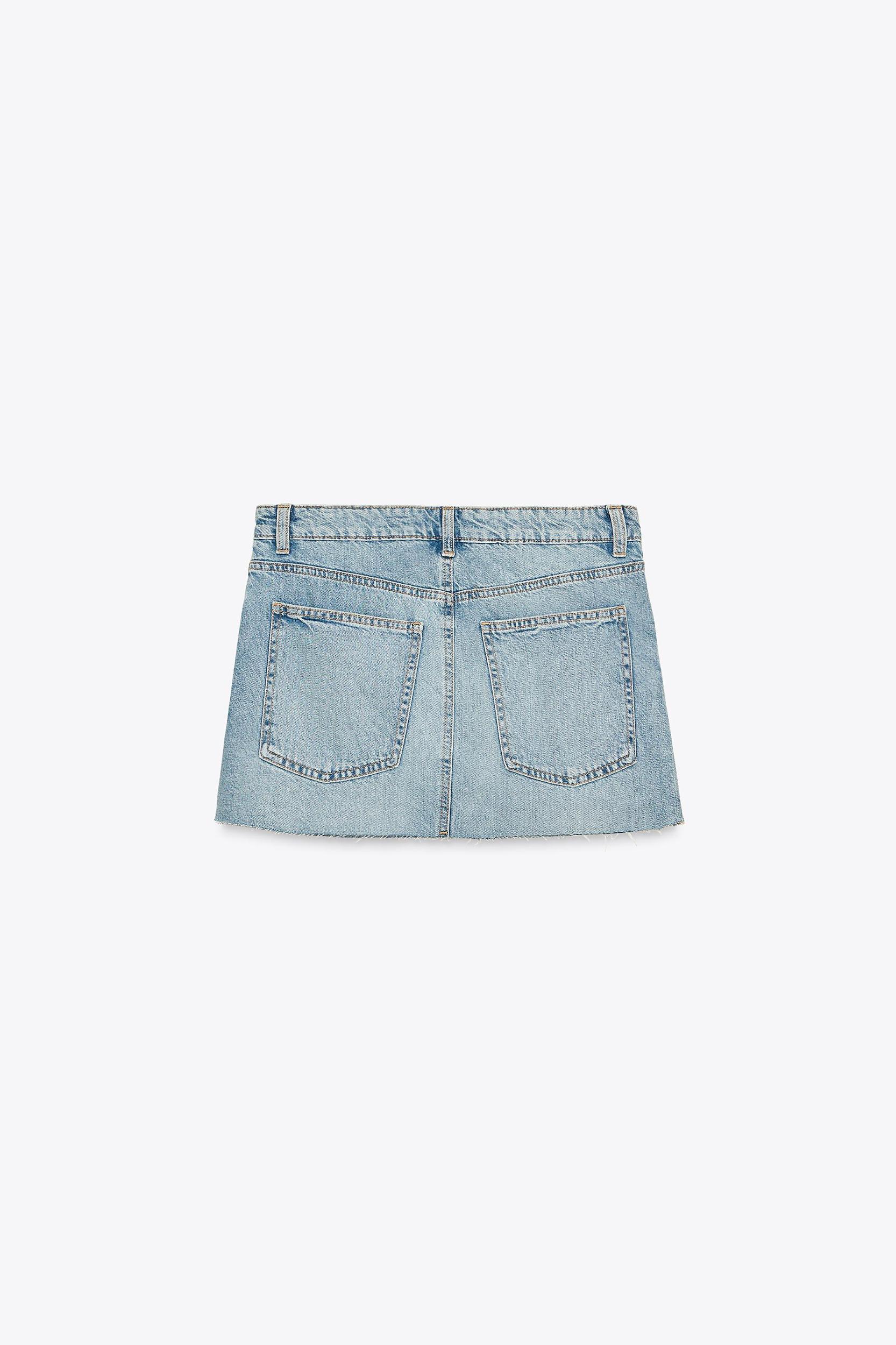 TRF DENIM MINI SKIRT Product Image