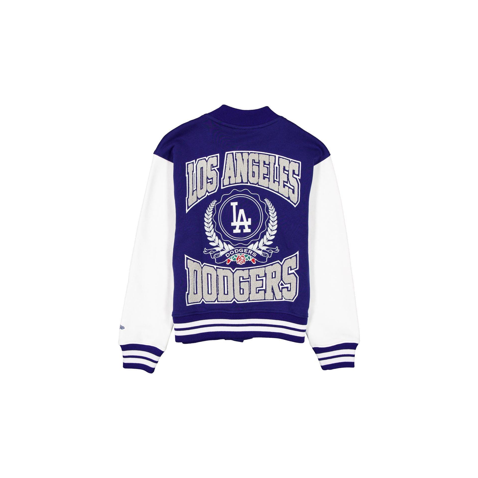 Los Angeles Dodgers Throwback Prep Women's Jacket Female Product Image
