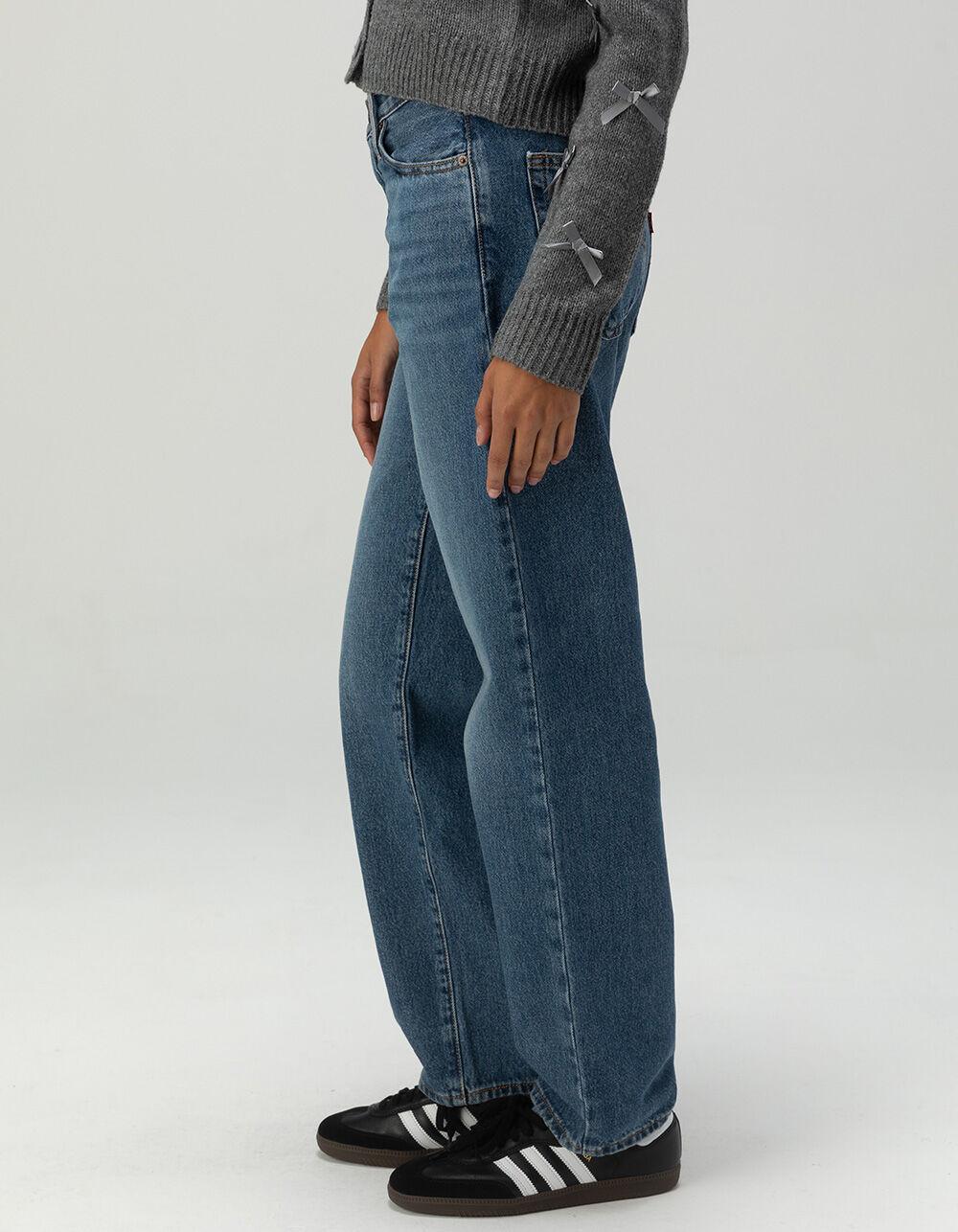 LEVI'S '94 Baggy Womens Jeans - Worn Memory - MEDIUM INDIGO Product Image