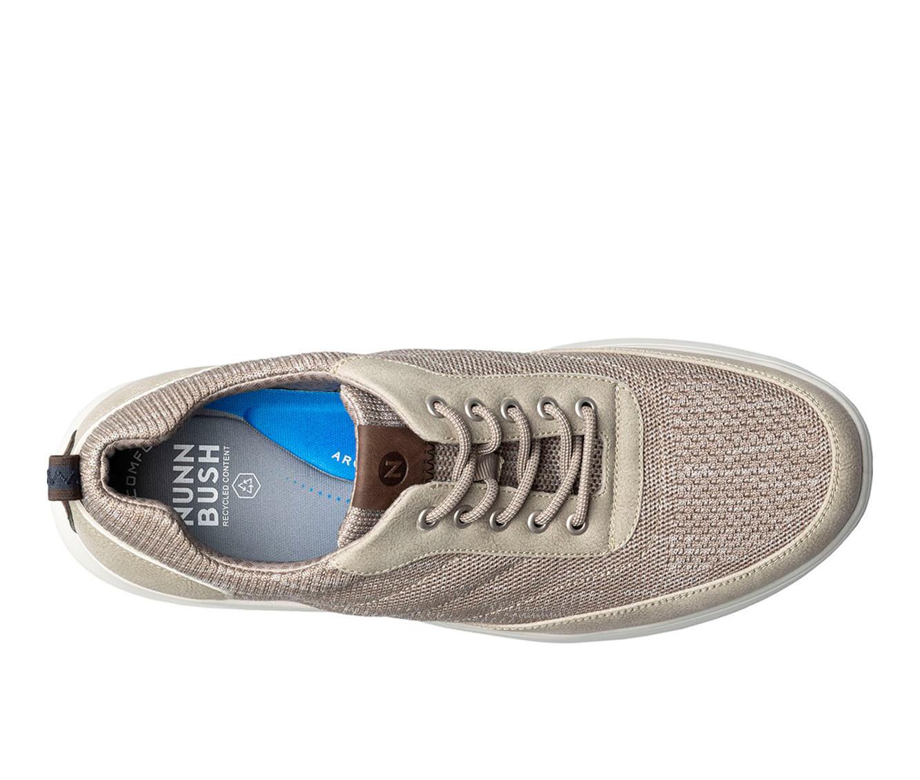 Men's Nunn Bush Ponte Knit Moc Toe Casual Oxfords Product Image