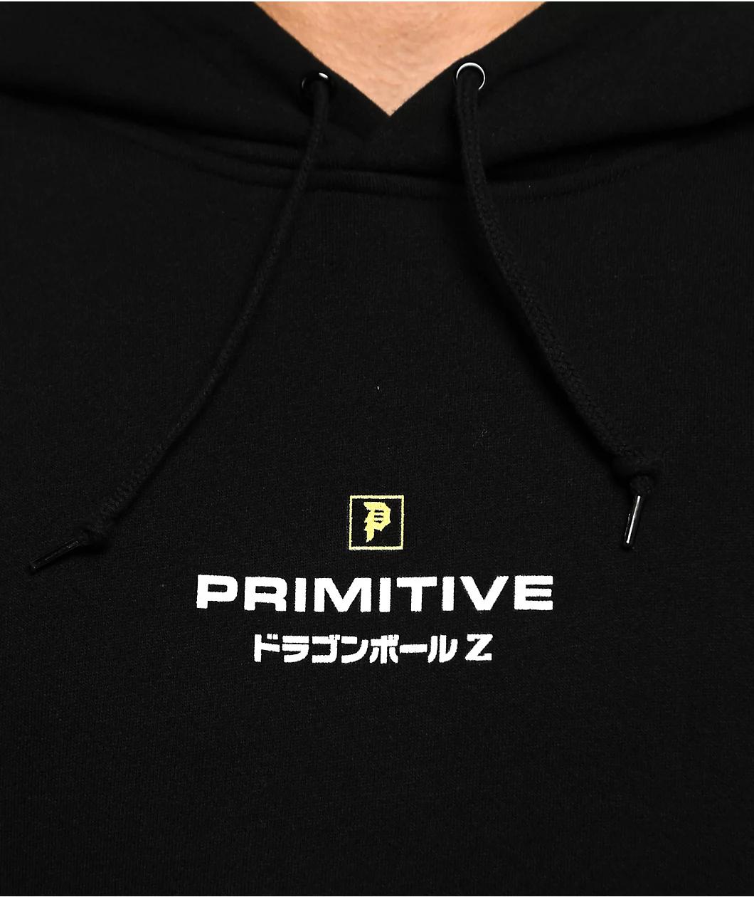 Primitive x Dragon Ball Z Saiyan Prince Black Hoodie Product Image