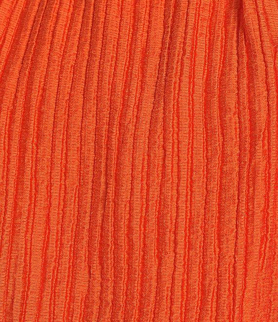 Antonio Melani Coordinating Keoni Novelty Crinkle Bateau Neckline Sleeveless Blouse Product Image