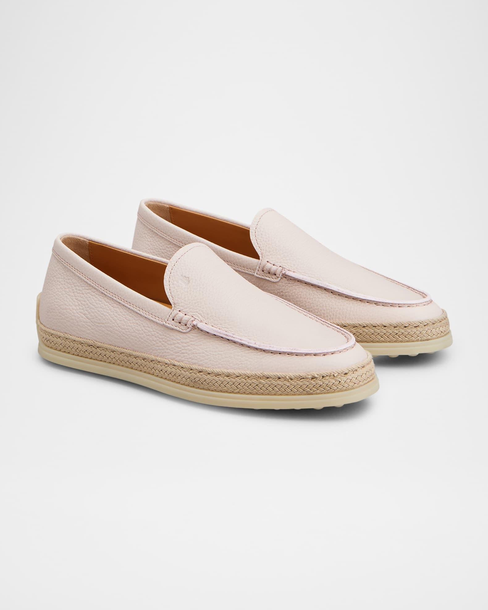 Slipper Loafers in Leather Product Image