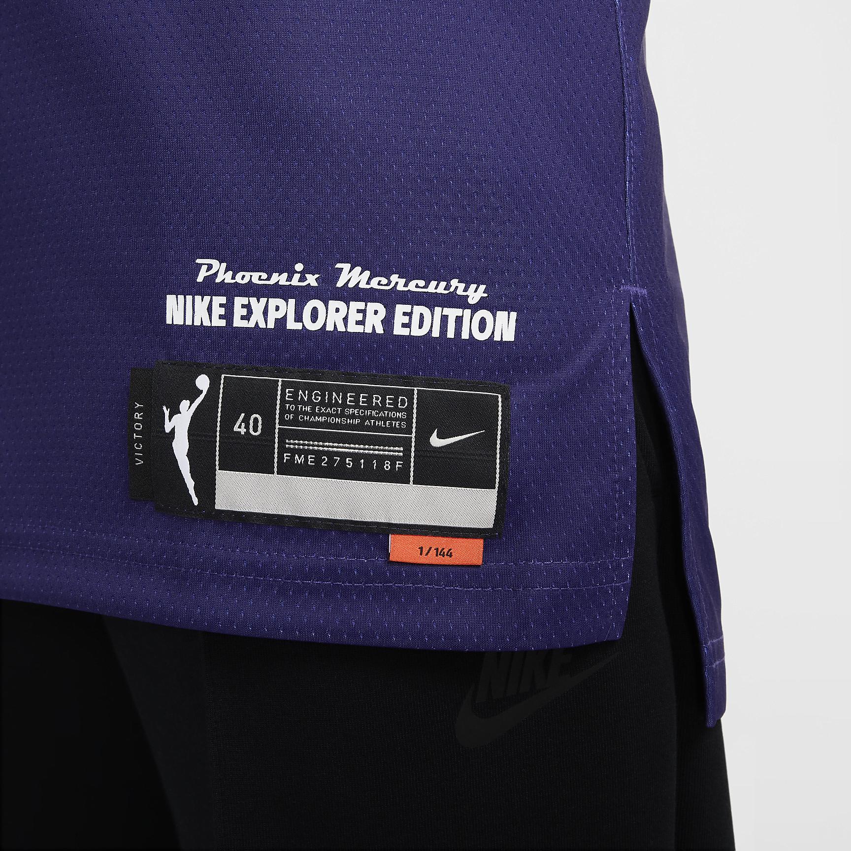 Brittney Griner Phoenix Mercury Explorer Edition Nike Women's Dri-FIT WNBA Victory Jersey Product Image