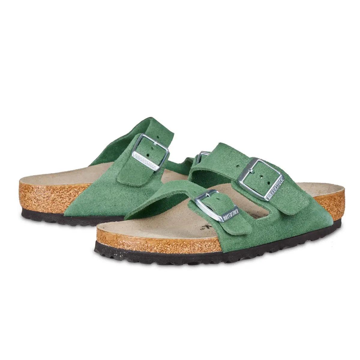 Birkenstock Arizona Suede Leather Sandals Product Image