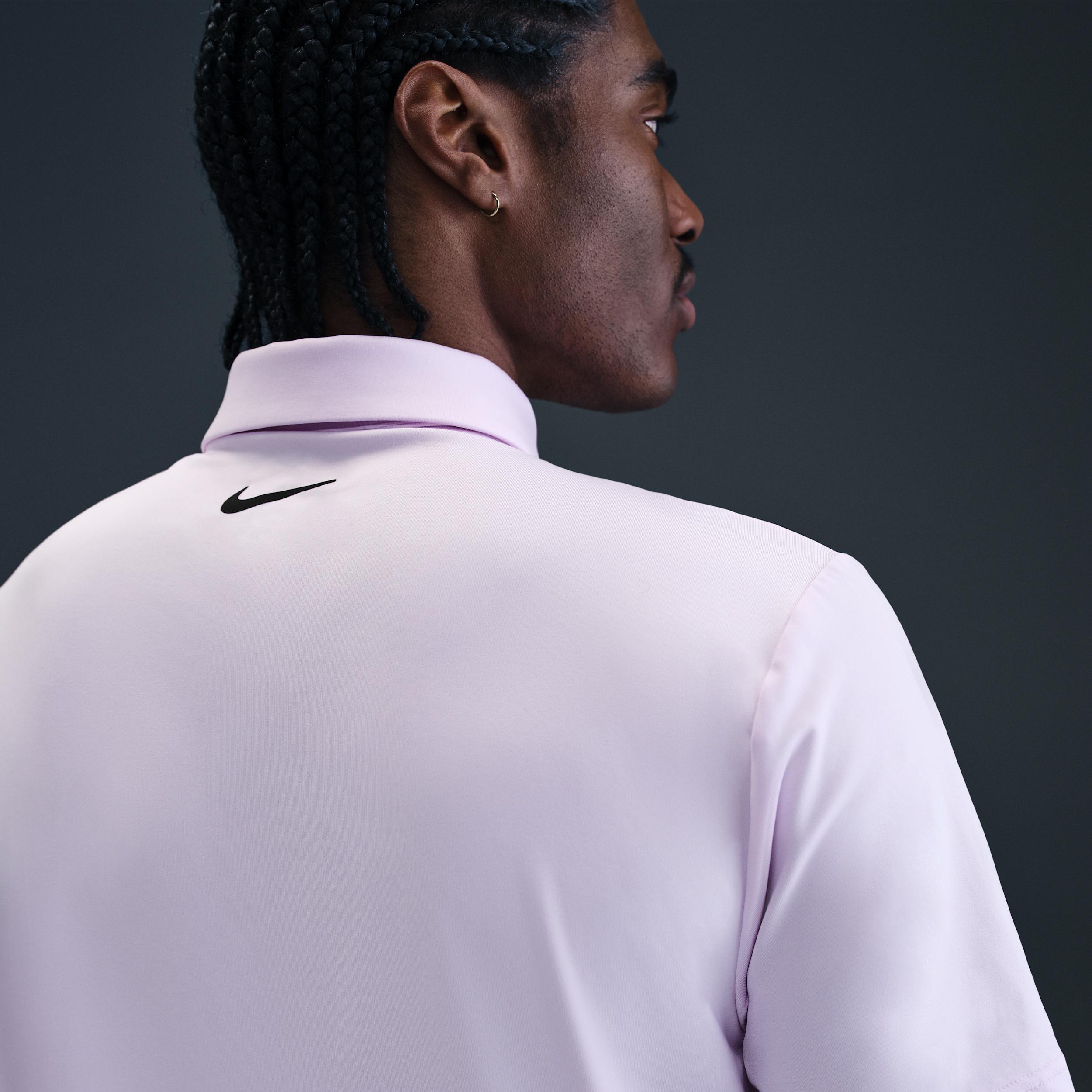 Nike Mens Tour Dri-FIT Solid Golf Polo | FZ7481-440 Product Image