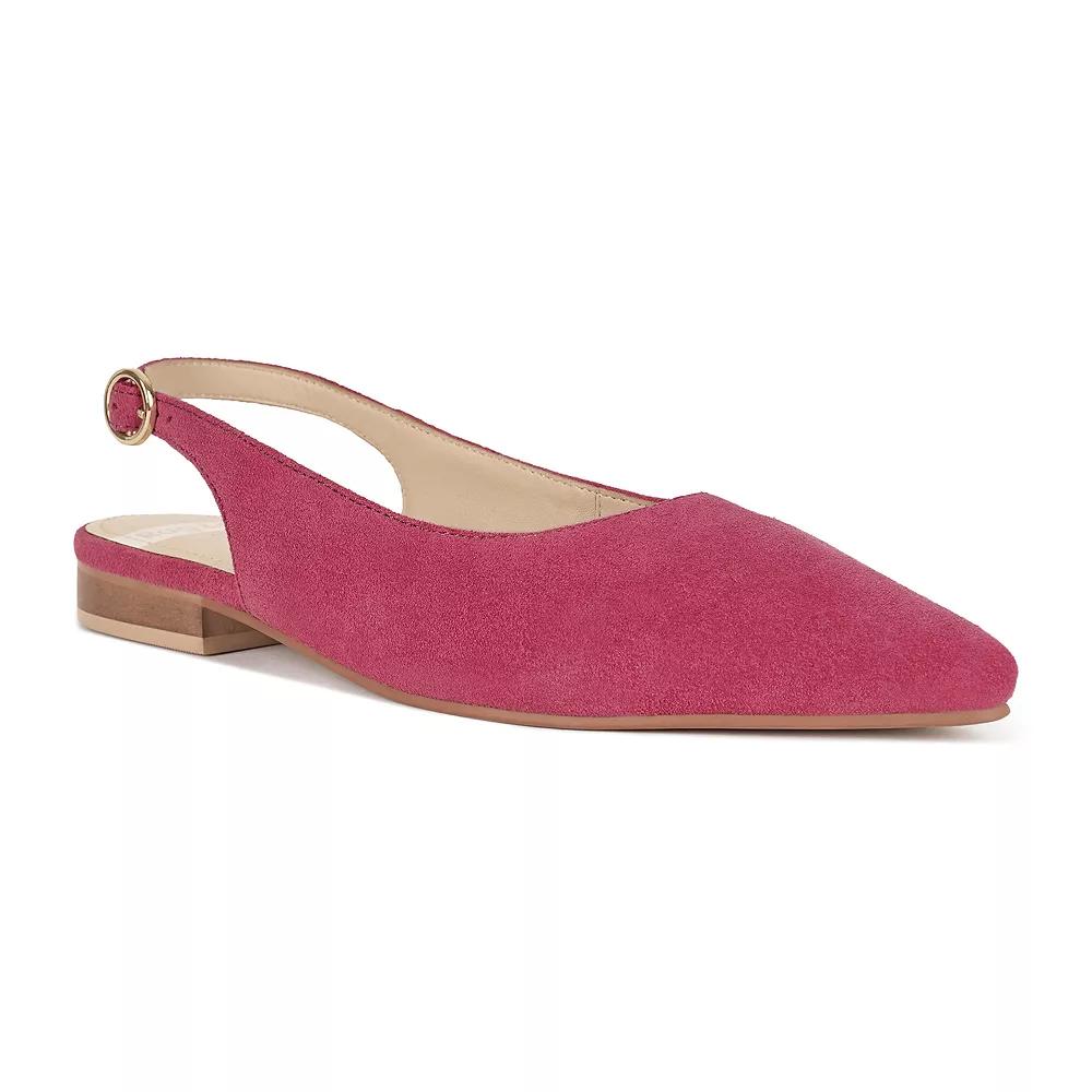 Rag & Co Hocane Women's Slingback Flats, Size: 5, Pink Product Image