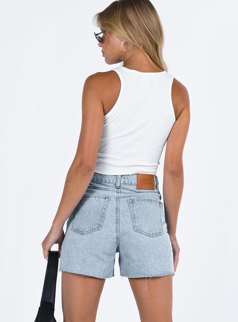 Laurena Denim Shorts Tall Lower Impact Product Image