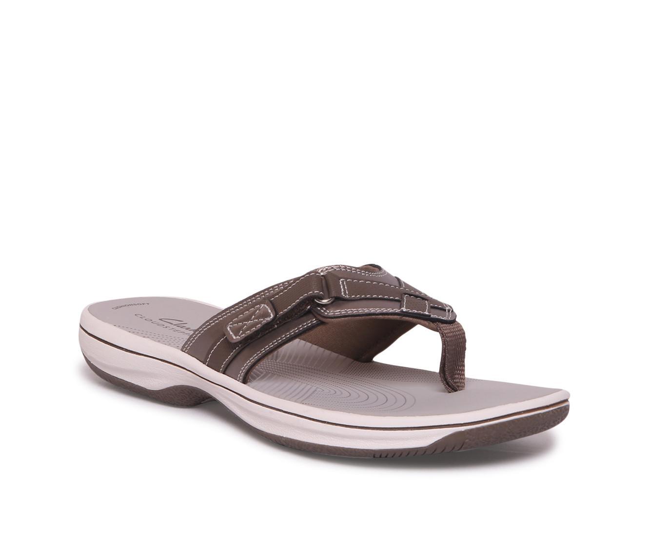 Women's Clarks Breeze Sea Flip-Flops Product Image