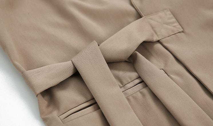 RT No. 5001 LOOSE BELT JK & WIDE DRAPE PANTS (TOP & BOTTOM) Product Image