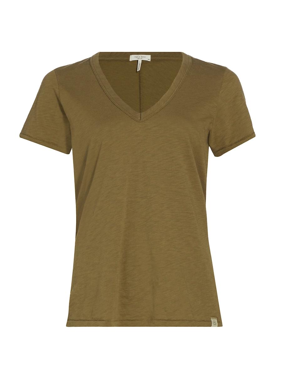 Womens The Slub V-Neck T-Shirt Product Image
