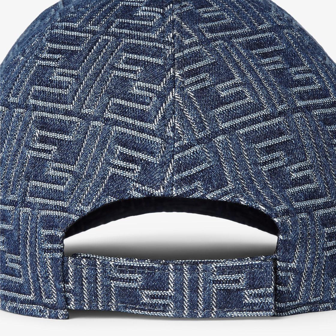 HatBaseball cap in blue FF denim Product Image
