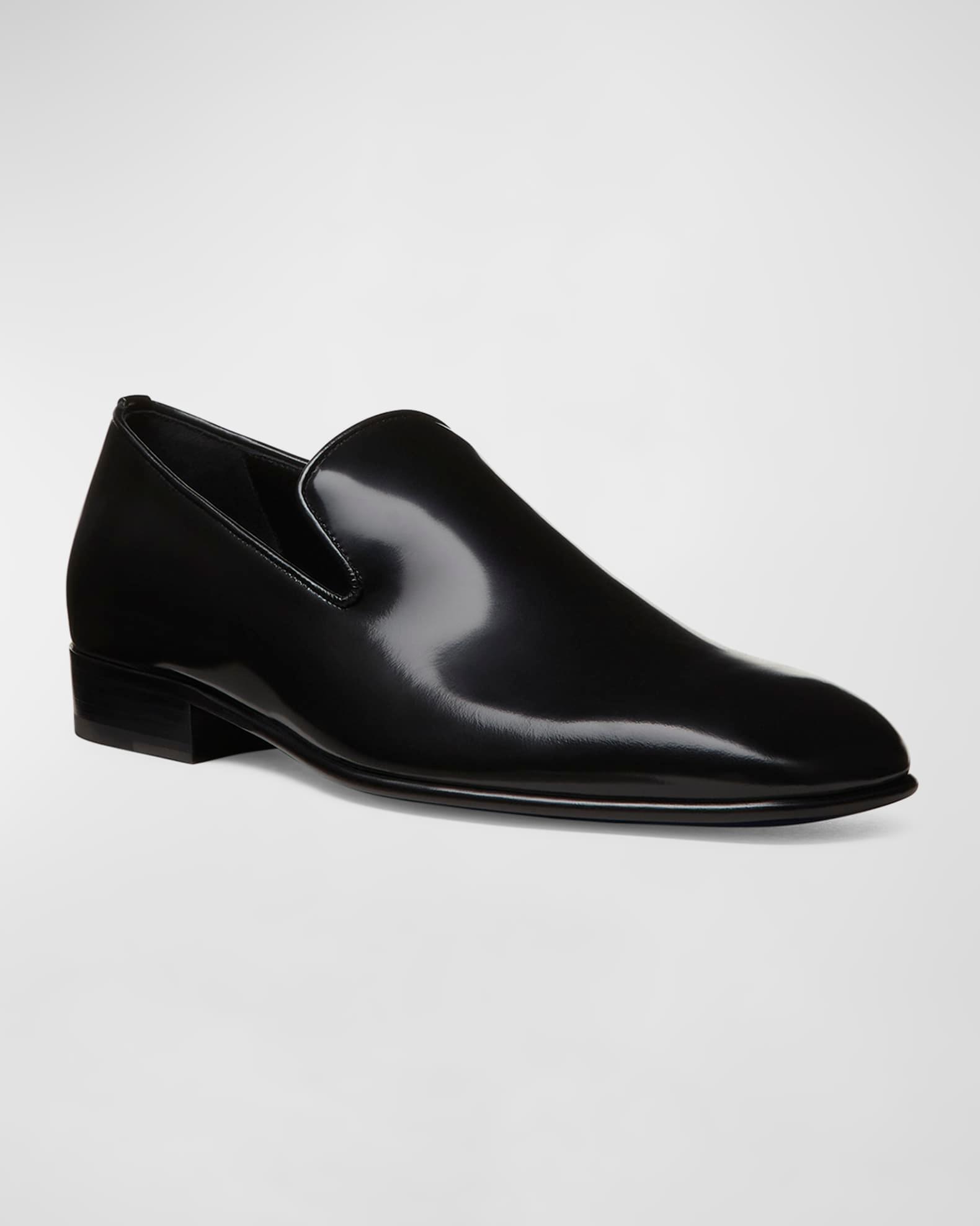 Men's Alfred Brushed Leather Loafers Product Image