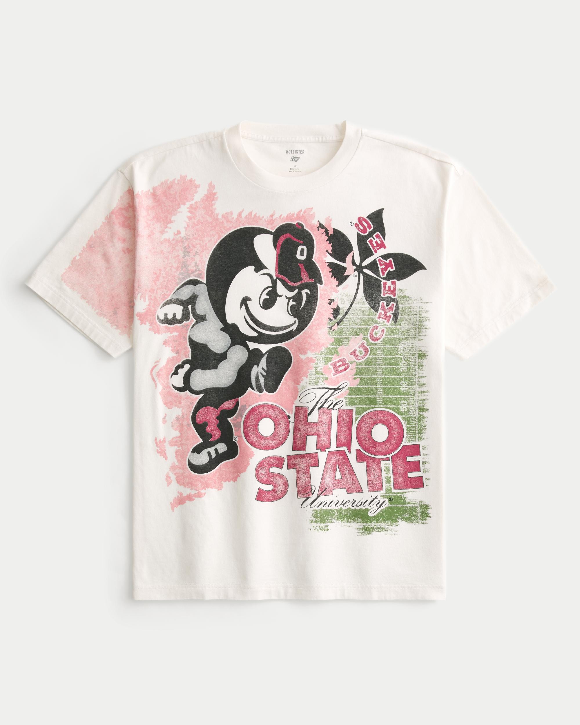 Boxy Ohio State Buckeyes Graphic Tee Product Image