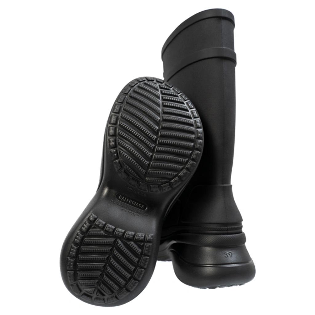 BALENCIAGA X Crocs Water Resistant Boot In Black Product Image