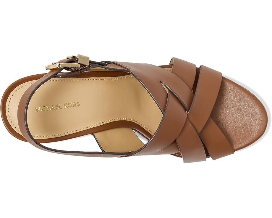 Ellna Cross-band Wedge Sandals Product Image
