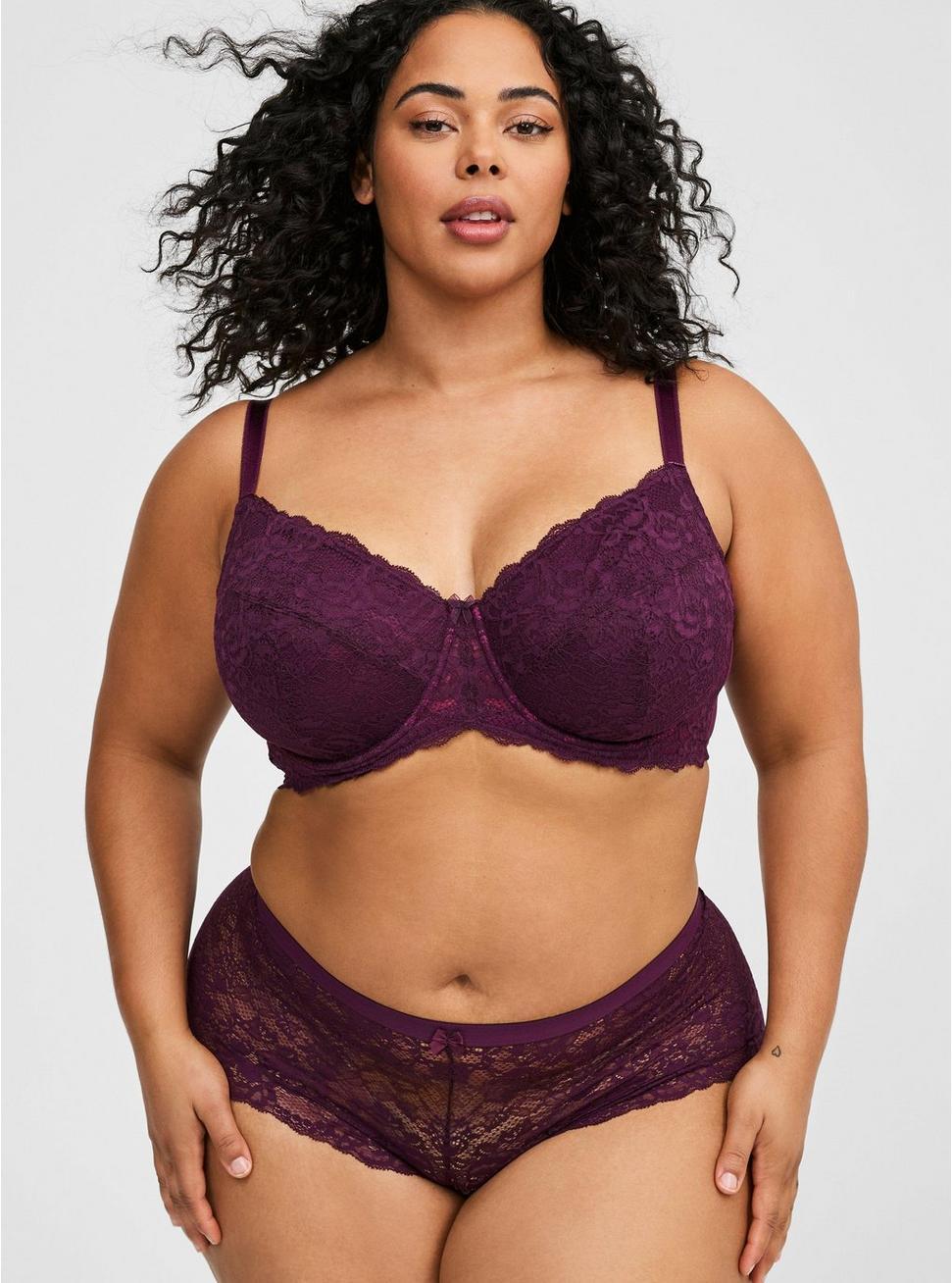 Full-Coverage Unlined Bra Product Image