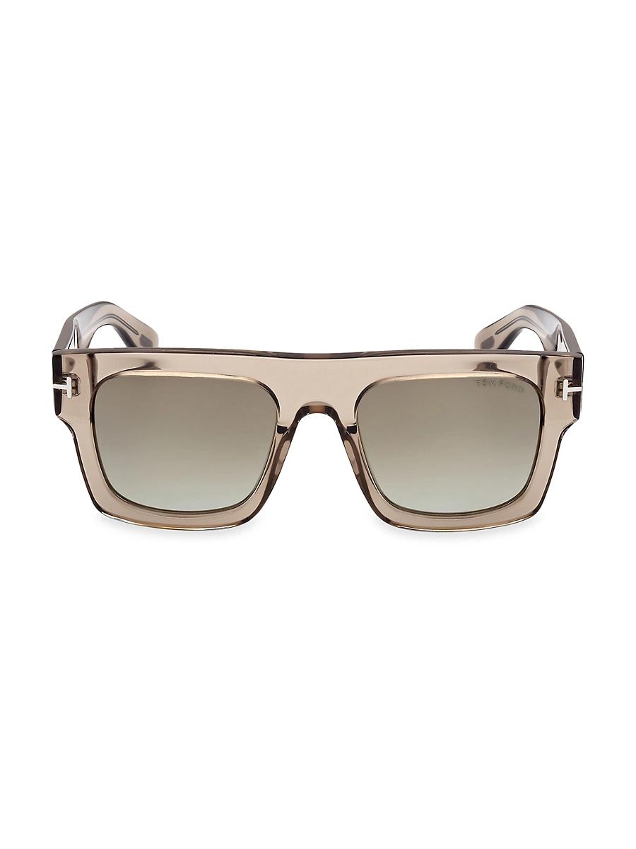 Mens Fausto 53MM Square Sunglasses Product Image
