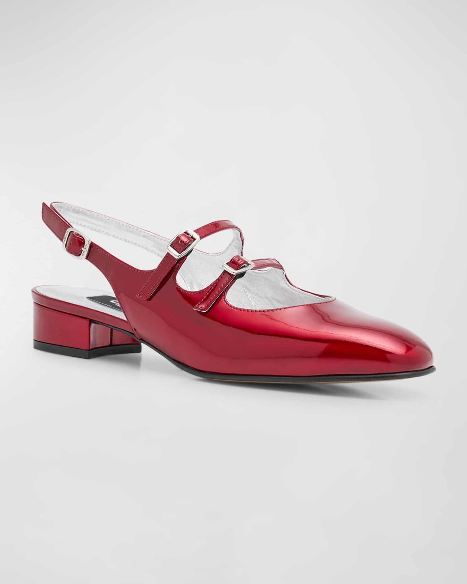 Peche Patent Mary Jane Ballerina Flats Product Image