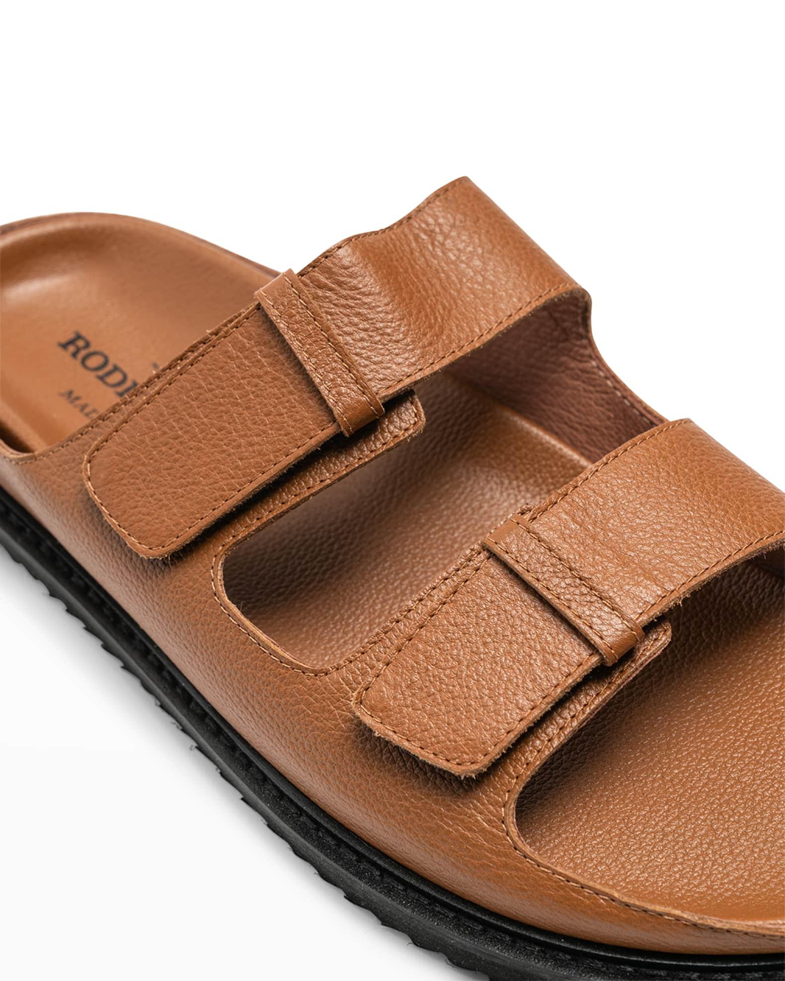 Men's Palm Park Leather Slide Sandals Product Image