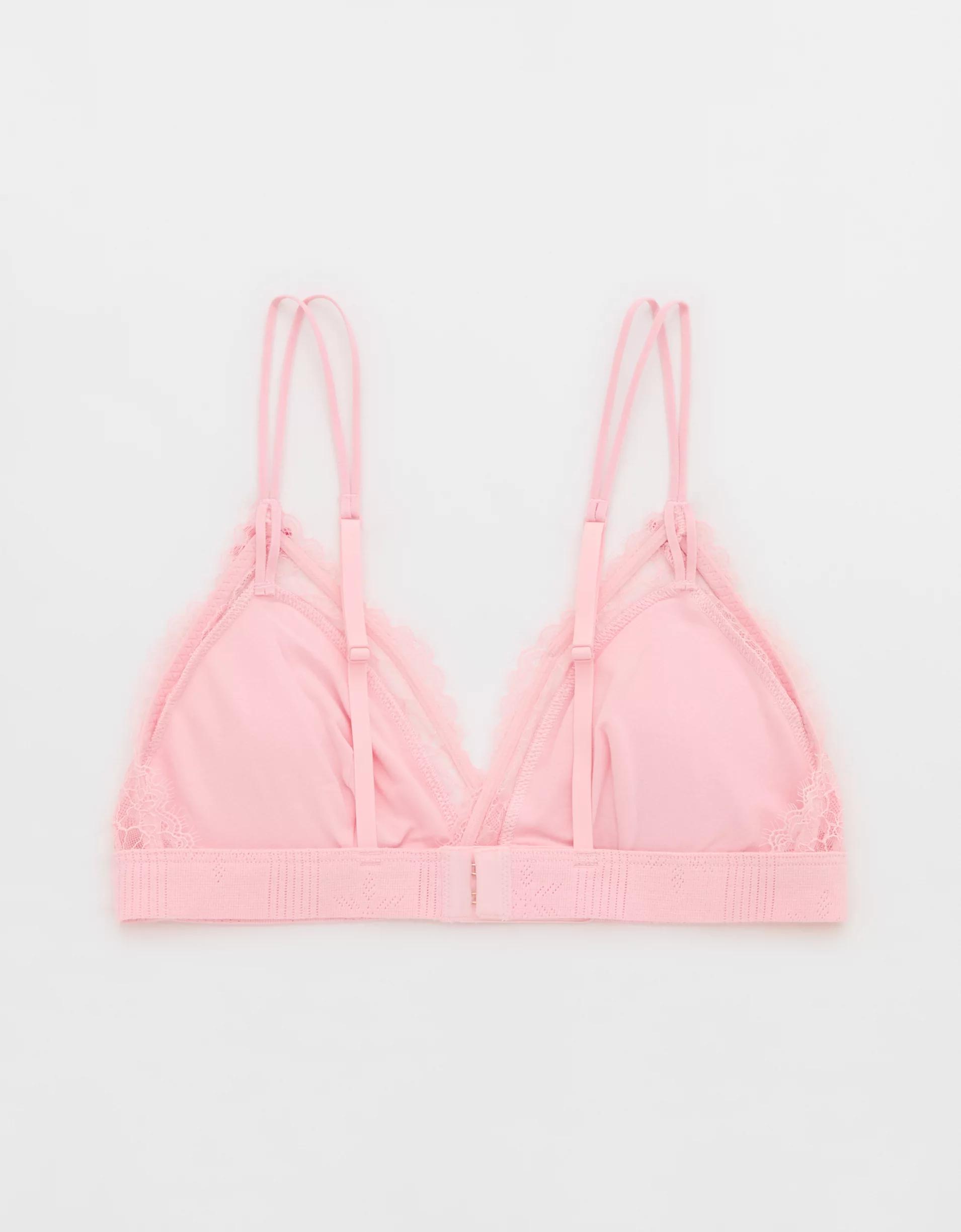 Superchill Pointelle Padded Triangle Bralette Product Image