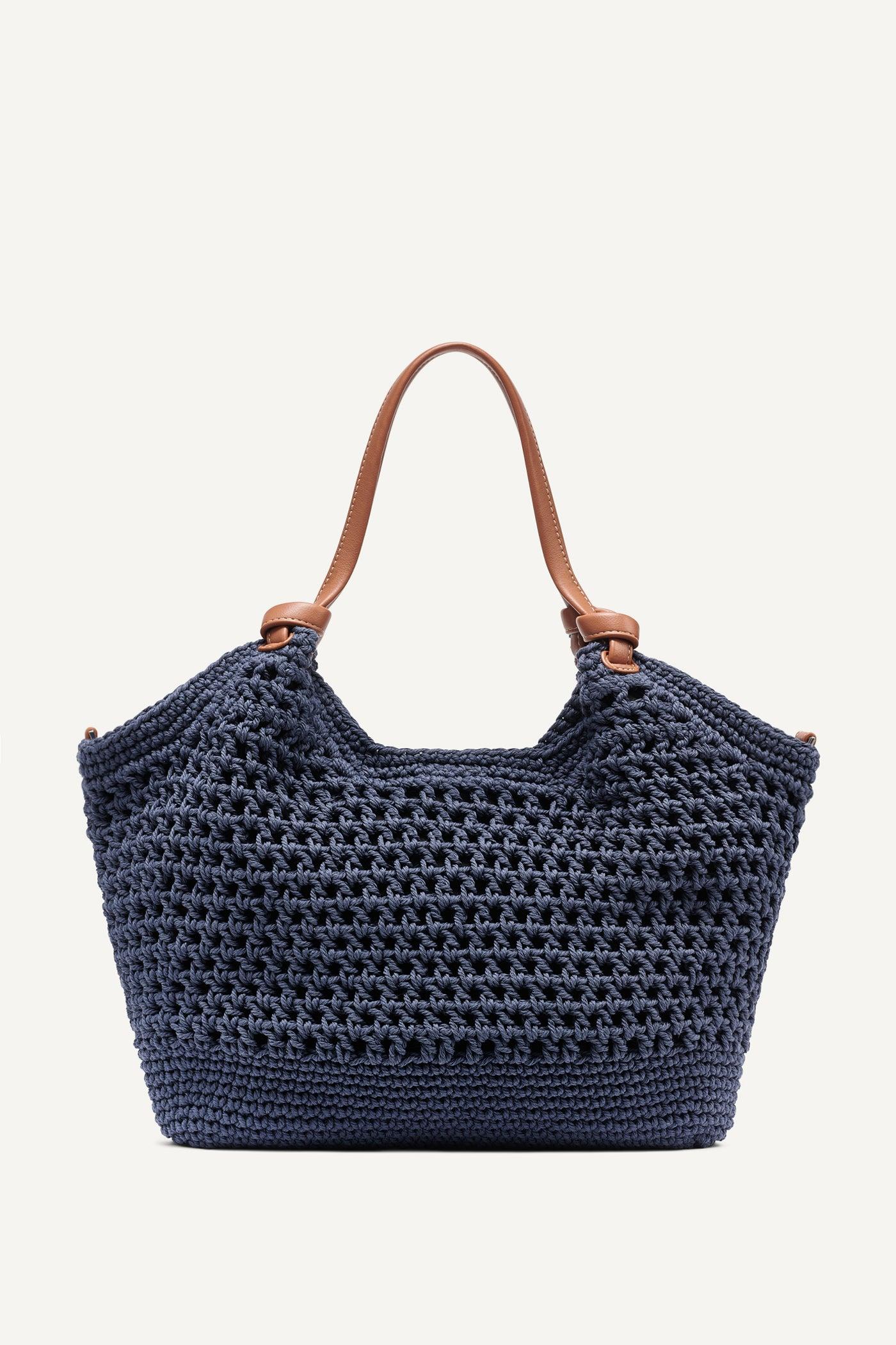 PAULA CROCHET LOGO MEDIUM COMMUTER TOTE Product Image