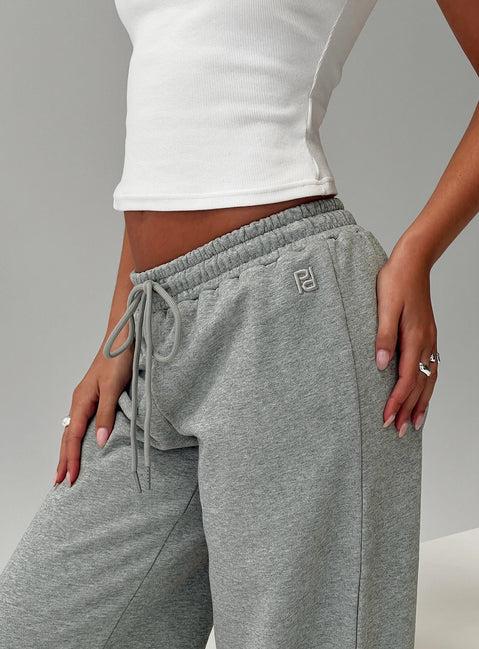 All Day Straight Leg Sweatpants Grey Marle Product Image