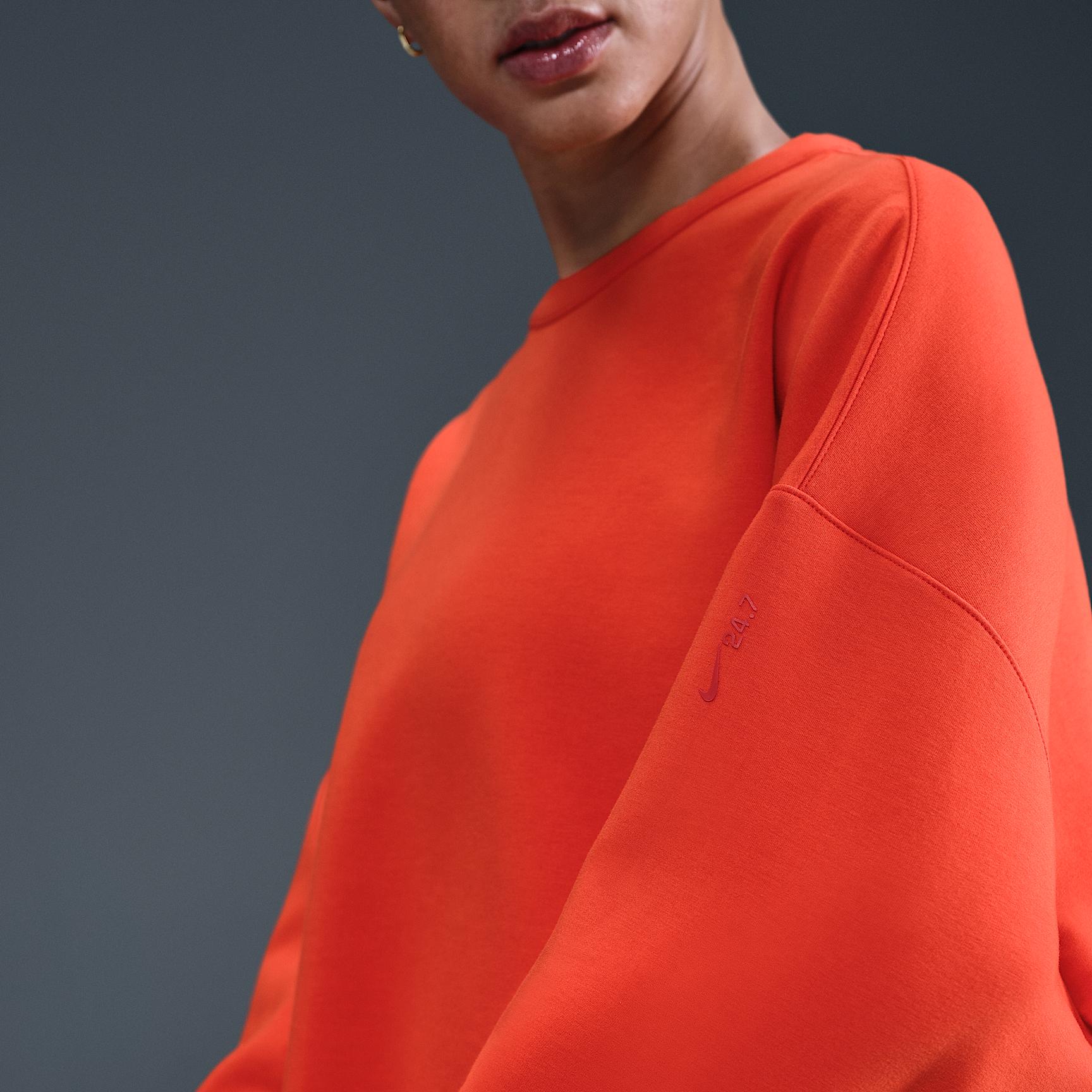 Nike 24.7 ImpossiblySoft Women's Dri-FIT Oversized Crew-Neck Top Product Image