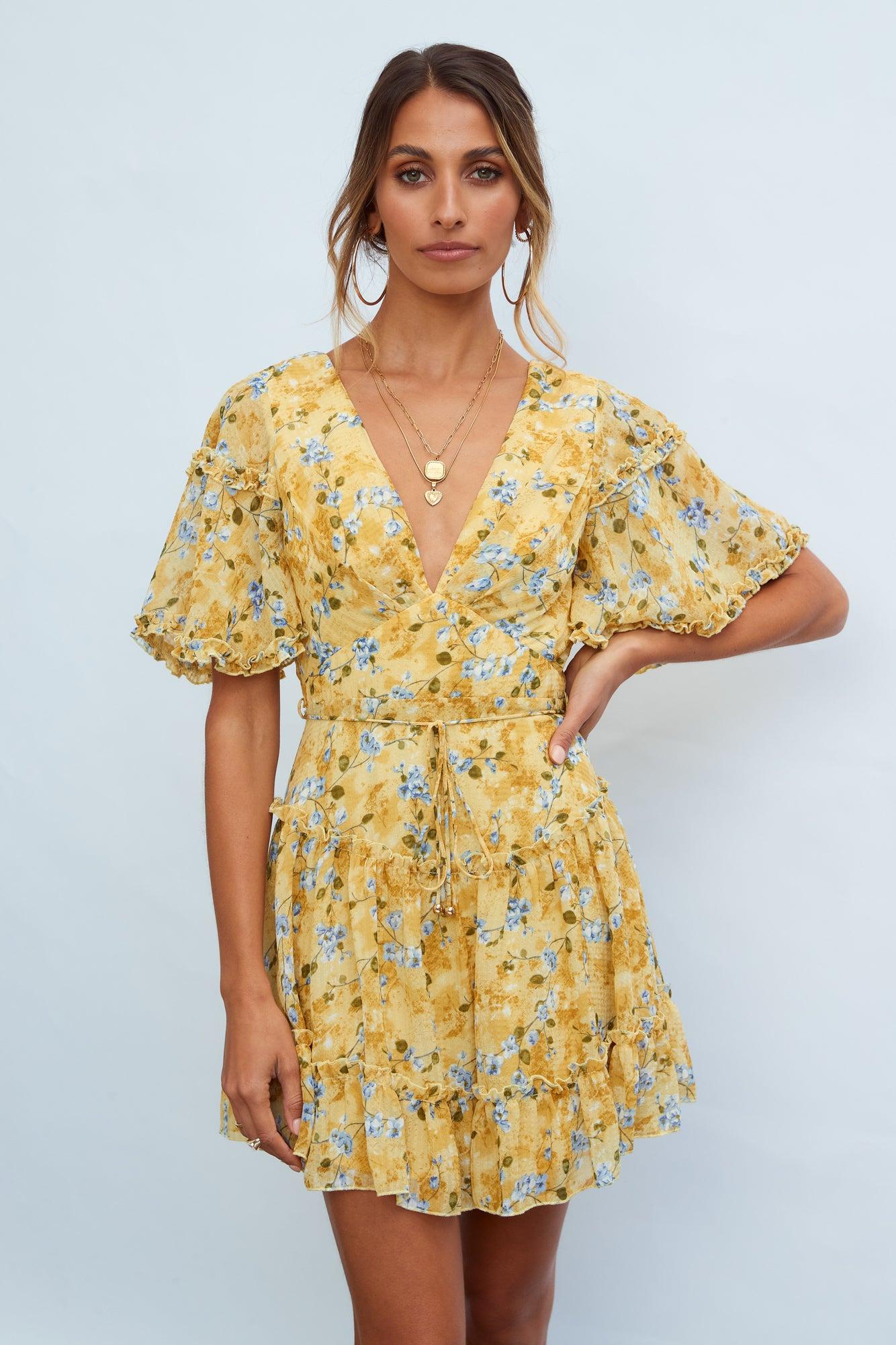 Fairy Godmother Dress Yellow Product Image