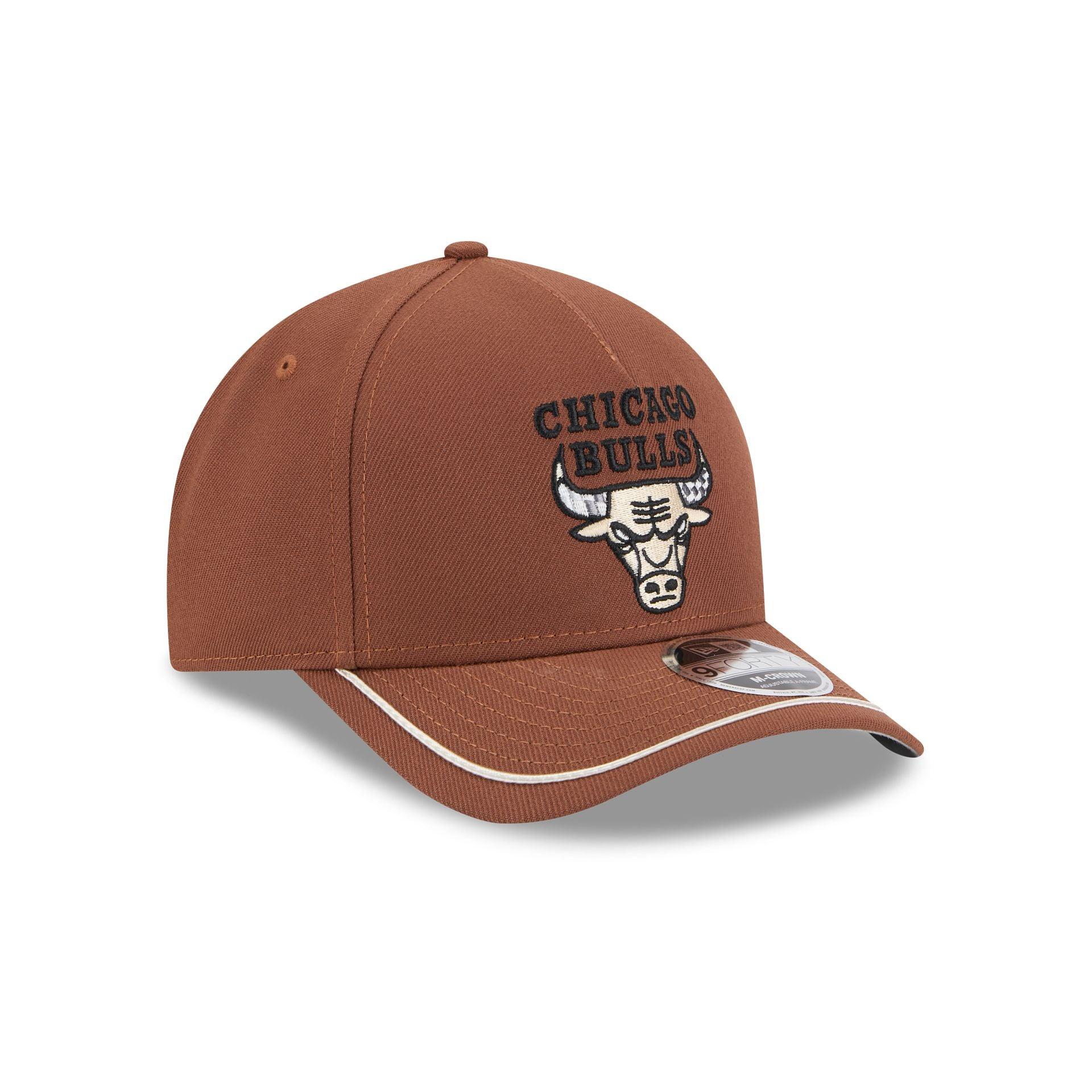 Chicago Bulls Motorsport 9FORTY M-Crown A-Frame Snapback Hat Male Product Image