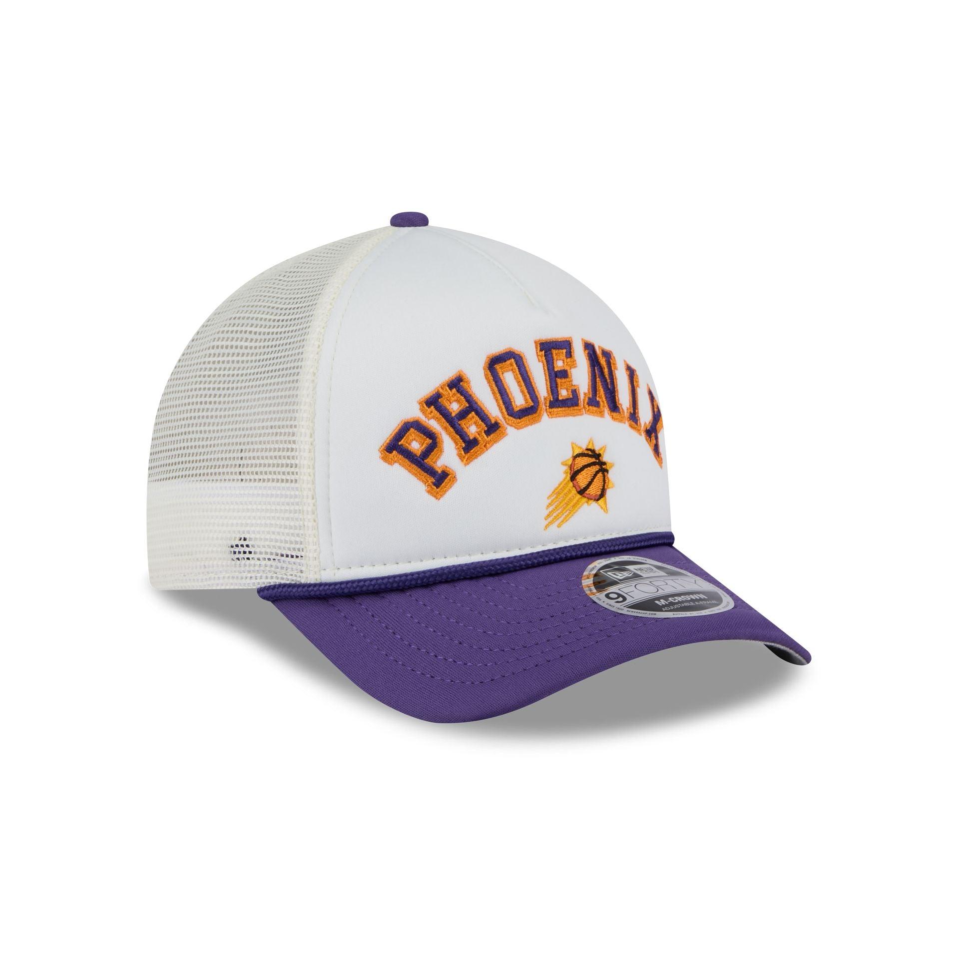 Phoenix Suns Chrome Arch 9FORTY M-Crown A-Frame Trucker Hat Male Product Image