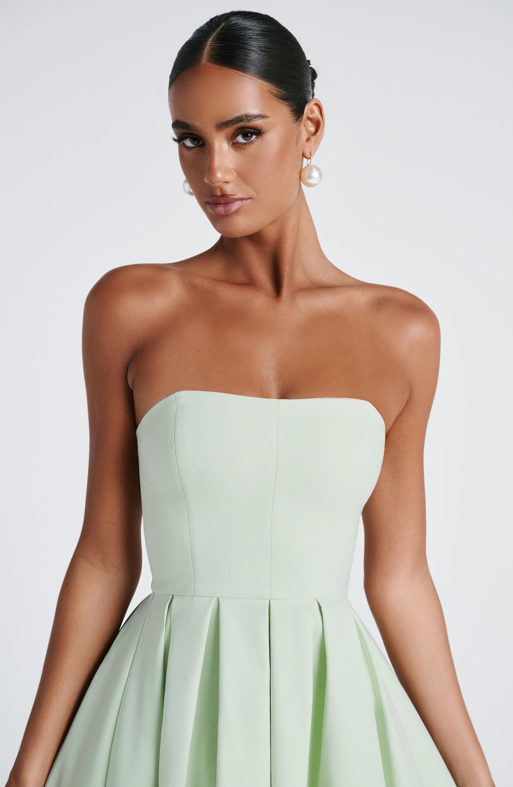 Edith Midi Dress - Mint Product Image