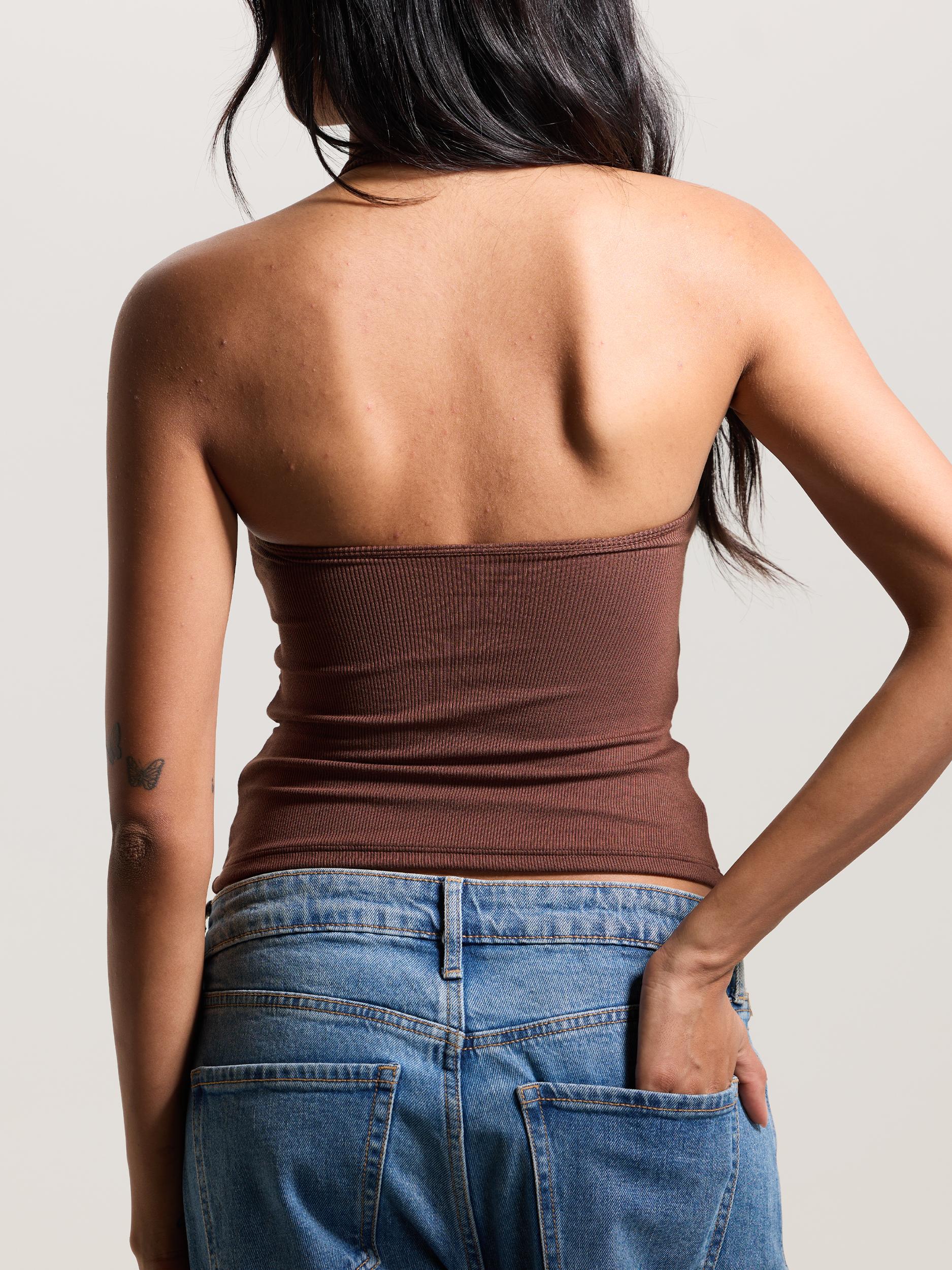 Ribbed Halter Brami Product Image