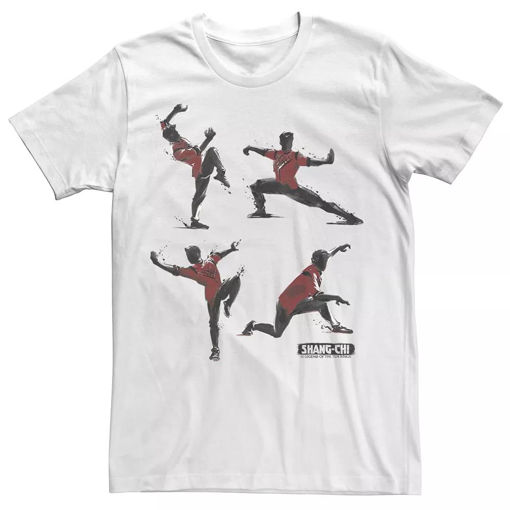 Big & Tall Marvel Shang-Chi Karate Poses Tee, Men's,  Product Image
