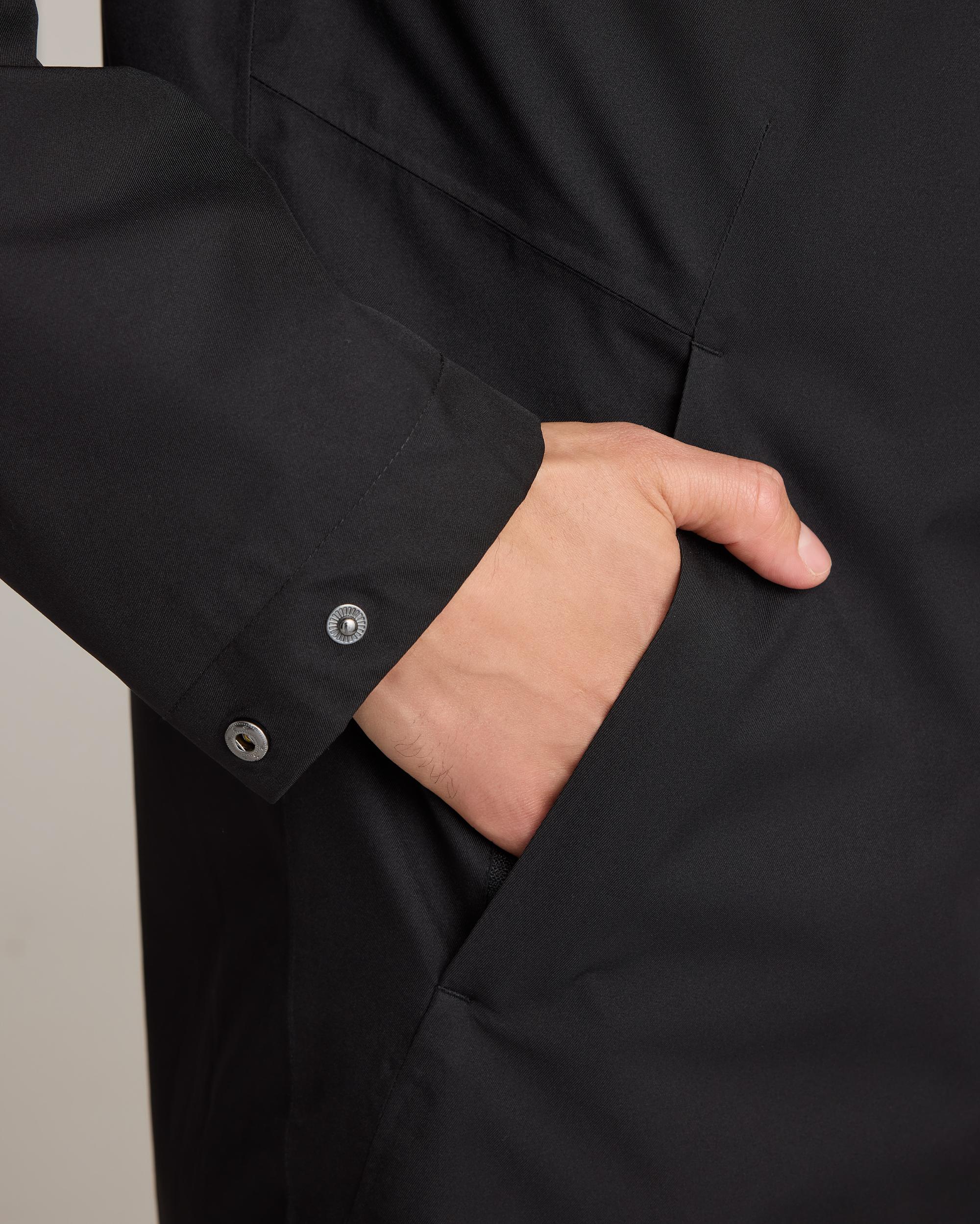 Quince | Men's Weatherproof Long Rain Jacket Polyester/Recycled Polyester Blend Product Image