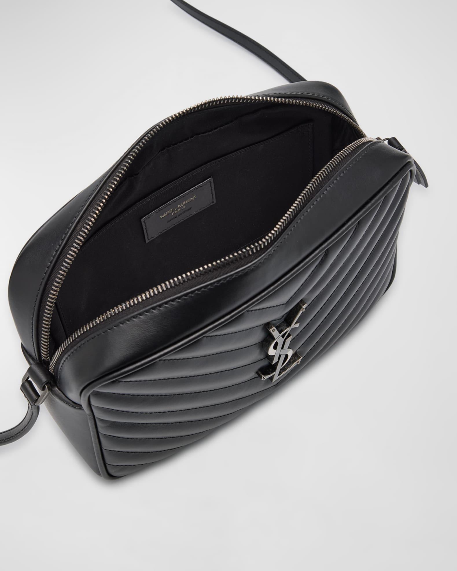 Lou Medium Camera Crossbody Bag in Quilted Leather  Product Image