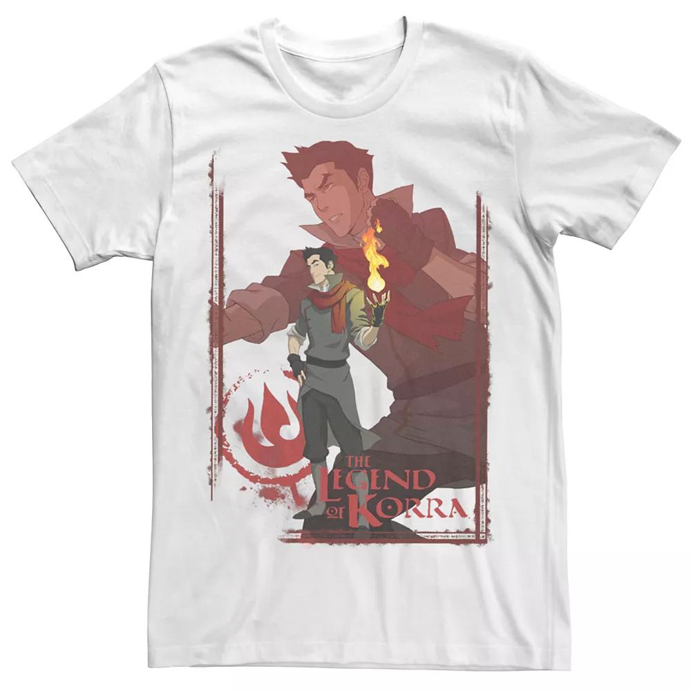 Men's Nickelodeon The Legend Of Korra Mako Collage Tee, Size: XXL, White Product Image