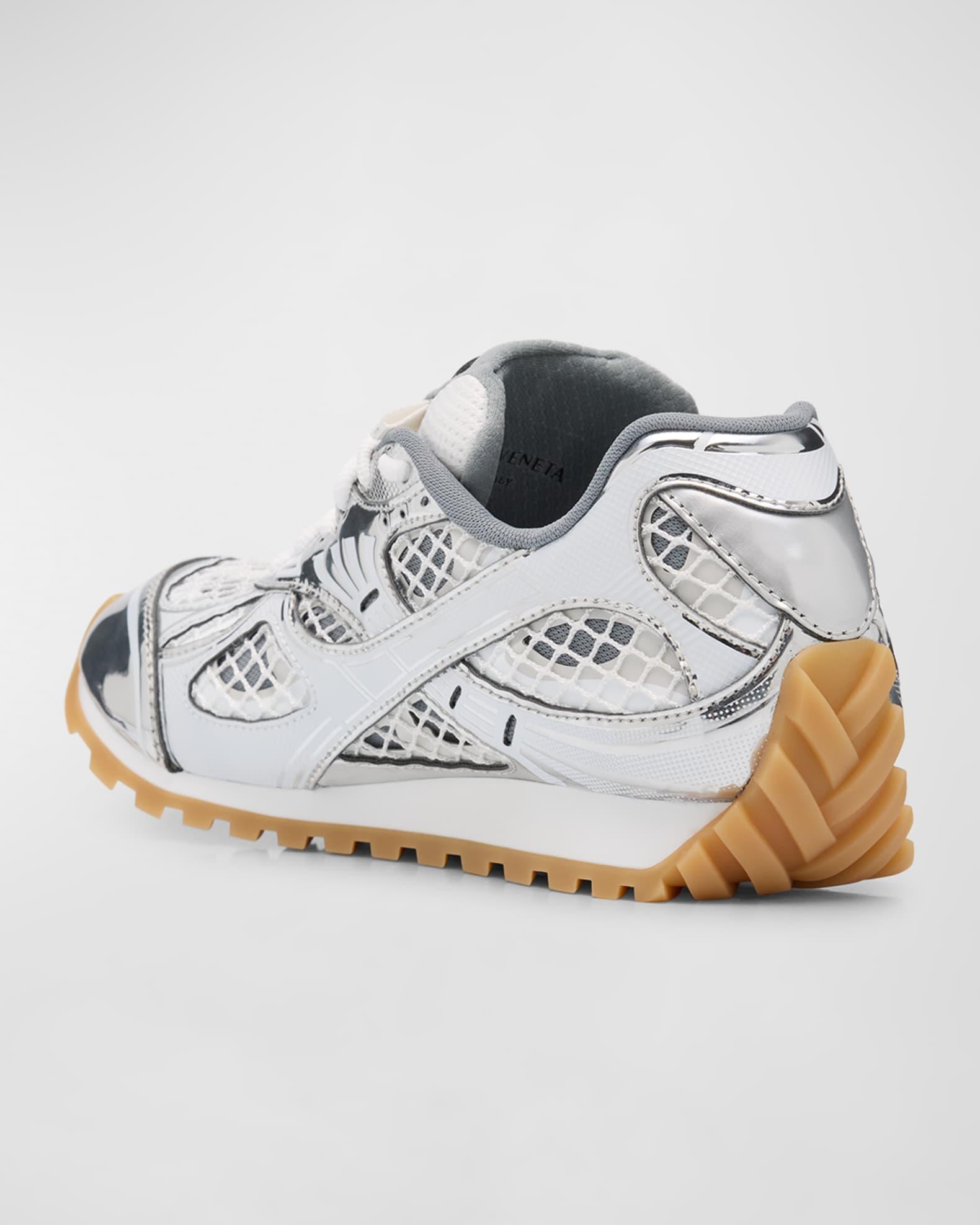 Orbit Metallic Net Runner Sneakers Product Image