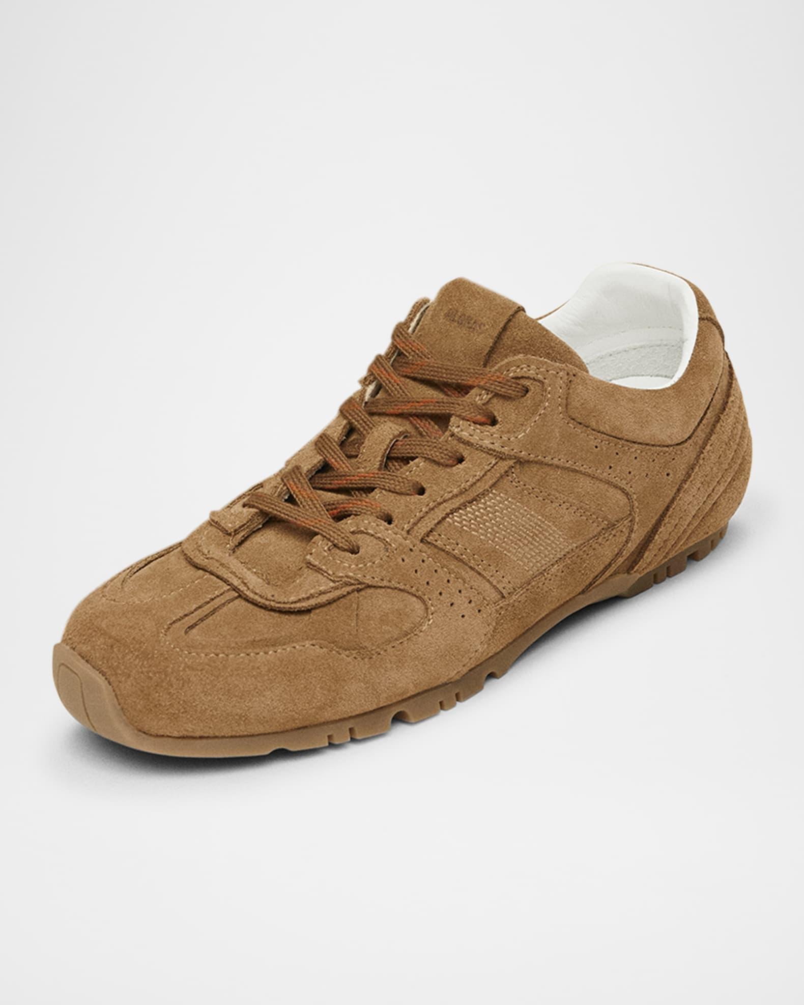 TB.56 Suede Lace-Up Sneakers Product Image