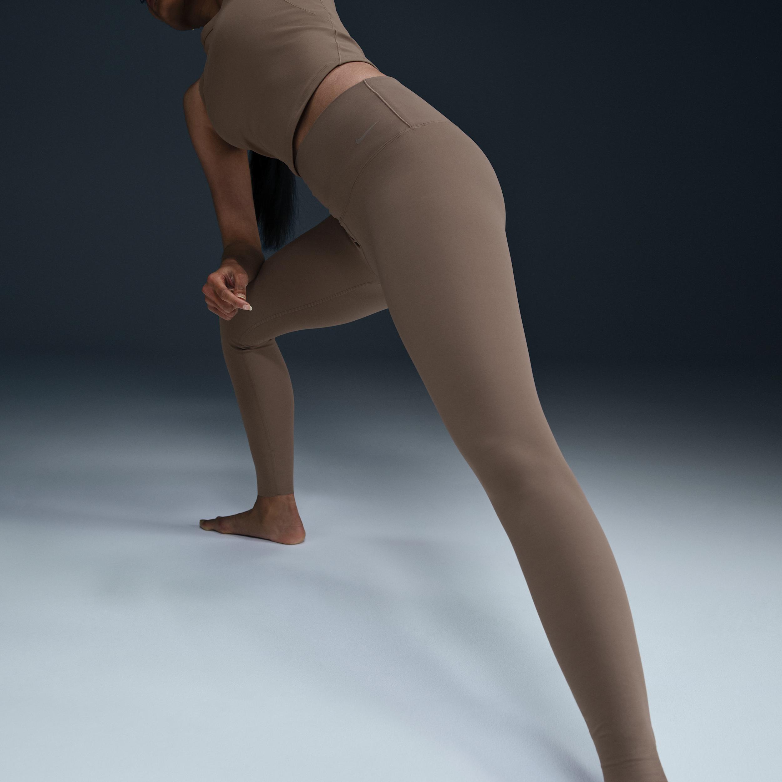 Nike Womens Zenvy High-Waisted Full-Length Leggings | DQ6013-233 Product Image