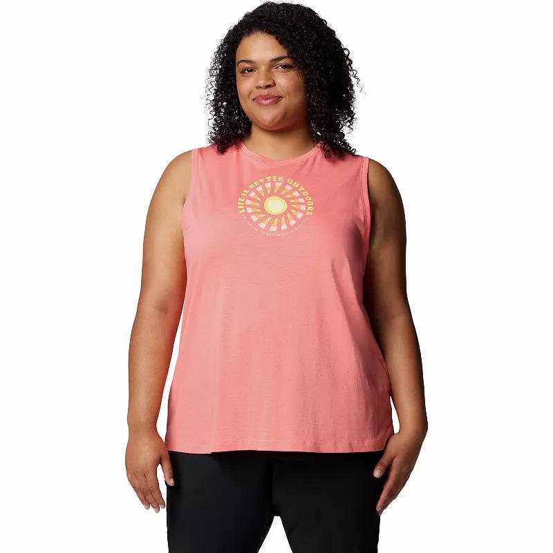 Columbia Women's Ruby Springs Graphic Tank - Plus Size- Product Image