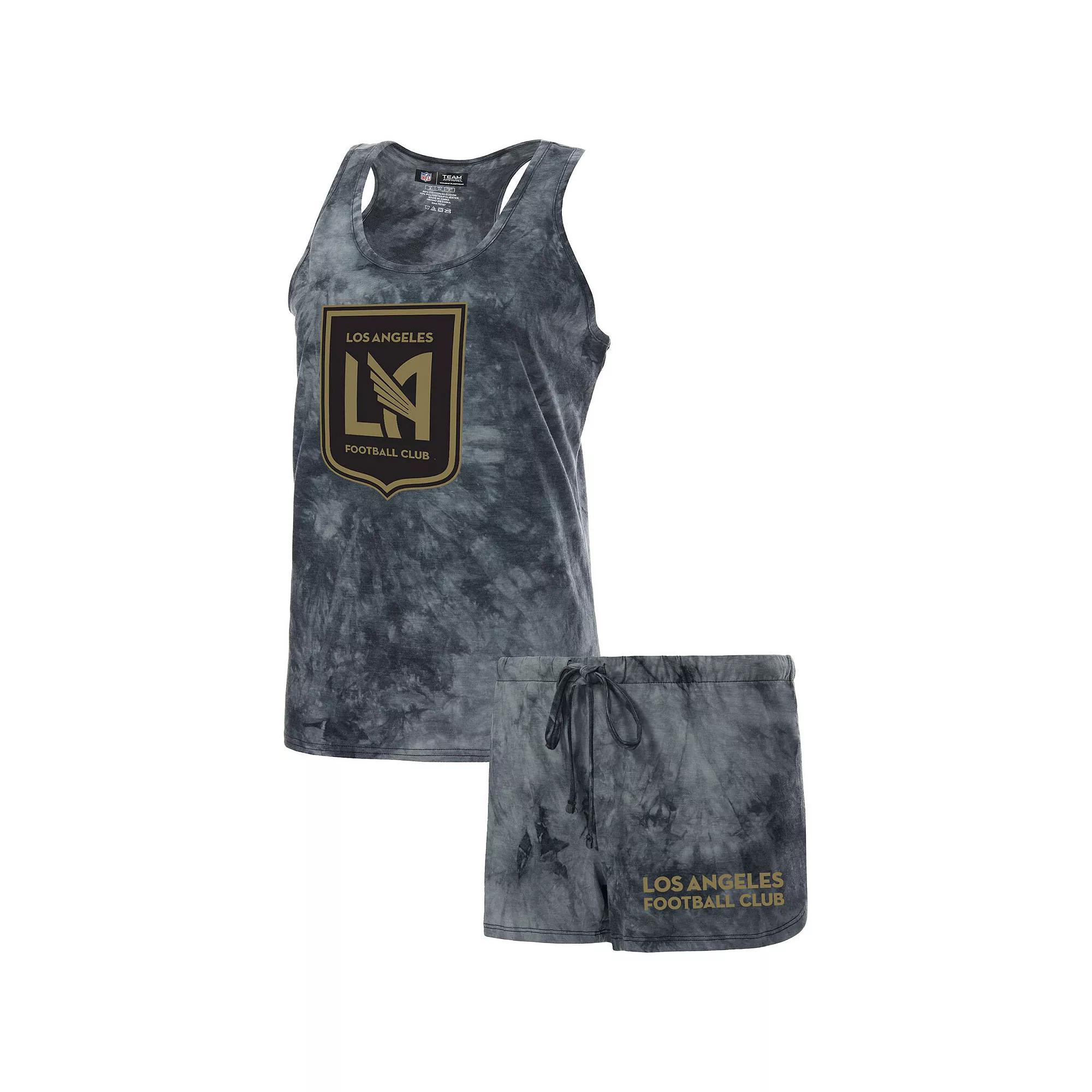 Women's Concepts Sport Charcoal LAFC Billboard Tank Top & Shorts Sleep Set, Size: Large, Lfc Charco Product Image