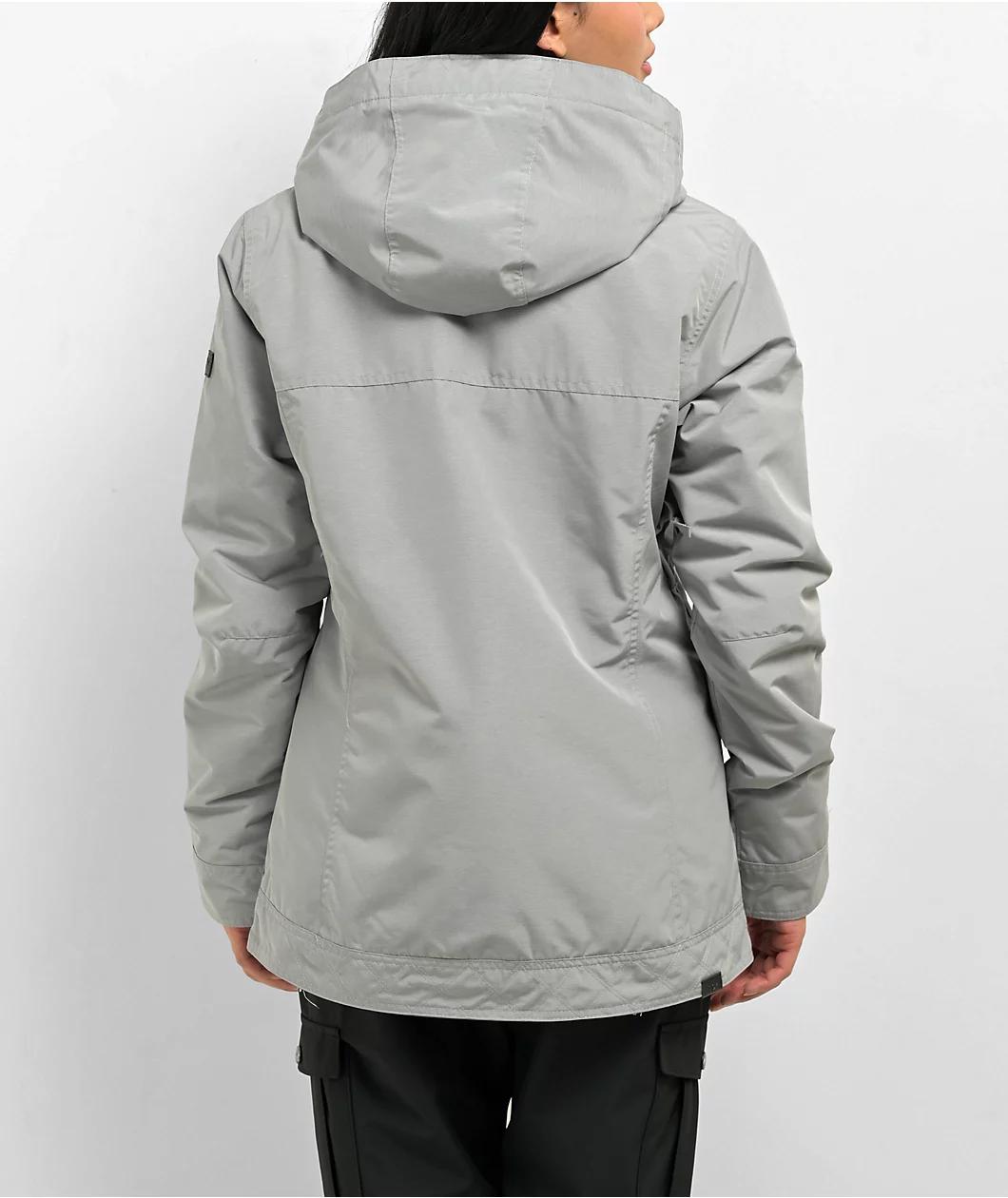 Roxy Billie Grey 10K Snowboard Jacket Product Image